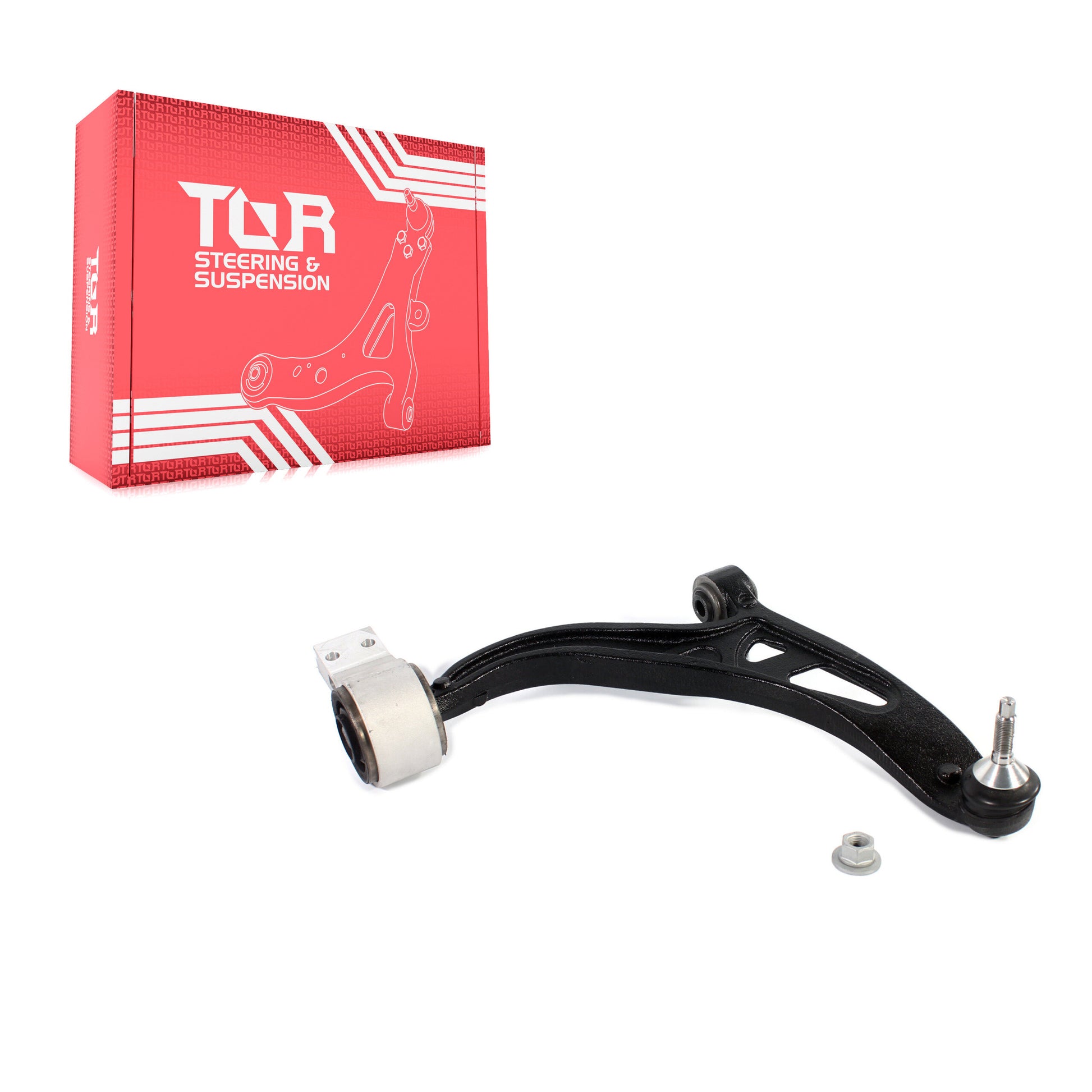 TOR TOR-CK622215 Suspension Control Arm and Ball Joint Assembly for 2011-2019 Ford Police Interceptor Utility, Ford Explorer - Front Right Lower