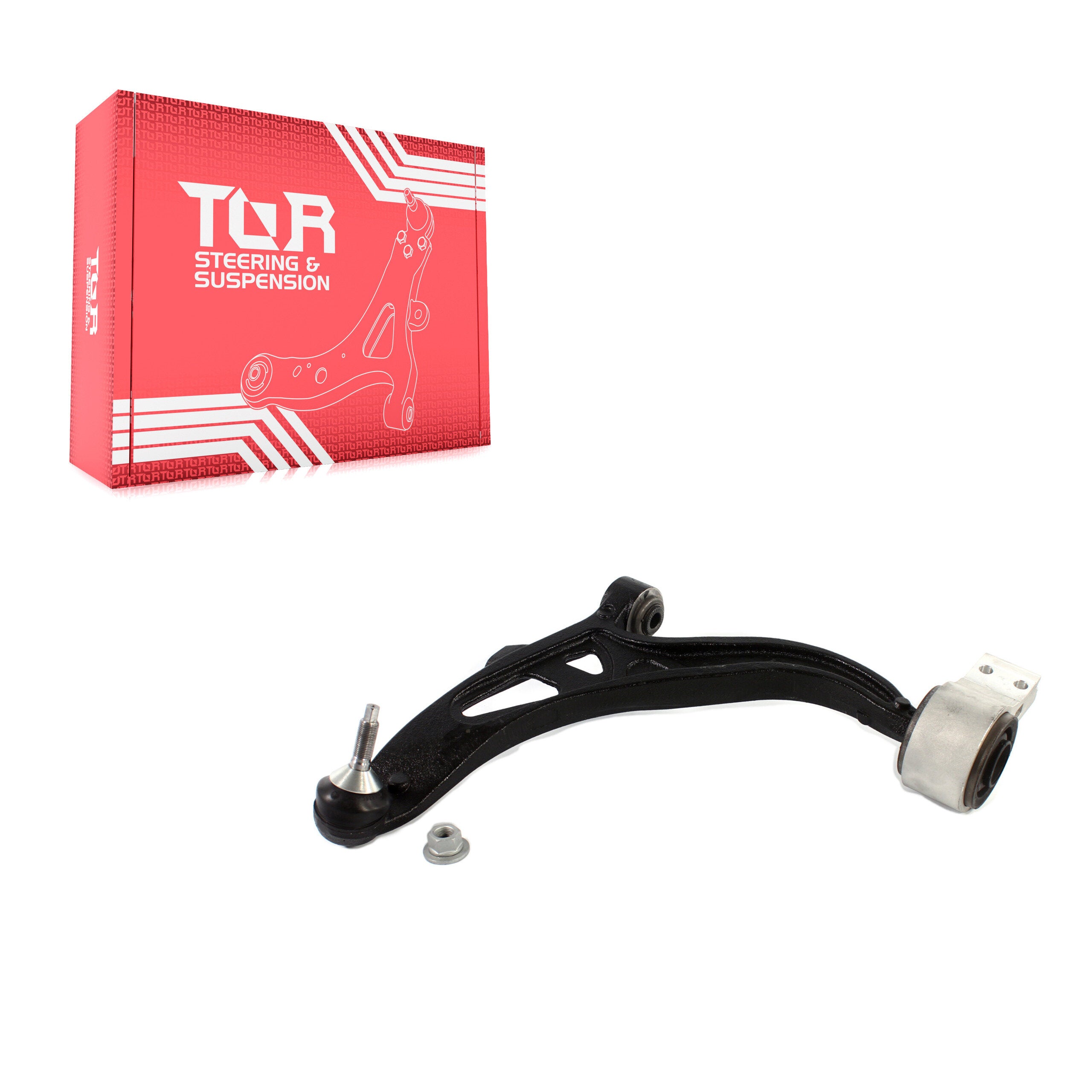 TOR TOR-CK622216 Suspension Control Arm and Ball Joint Assembly for 2011-2019 Ford Police Interceptor Utility, Ford Explorer - Front Left Lower