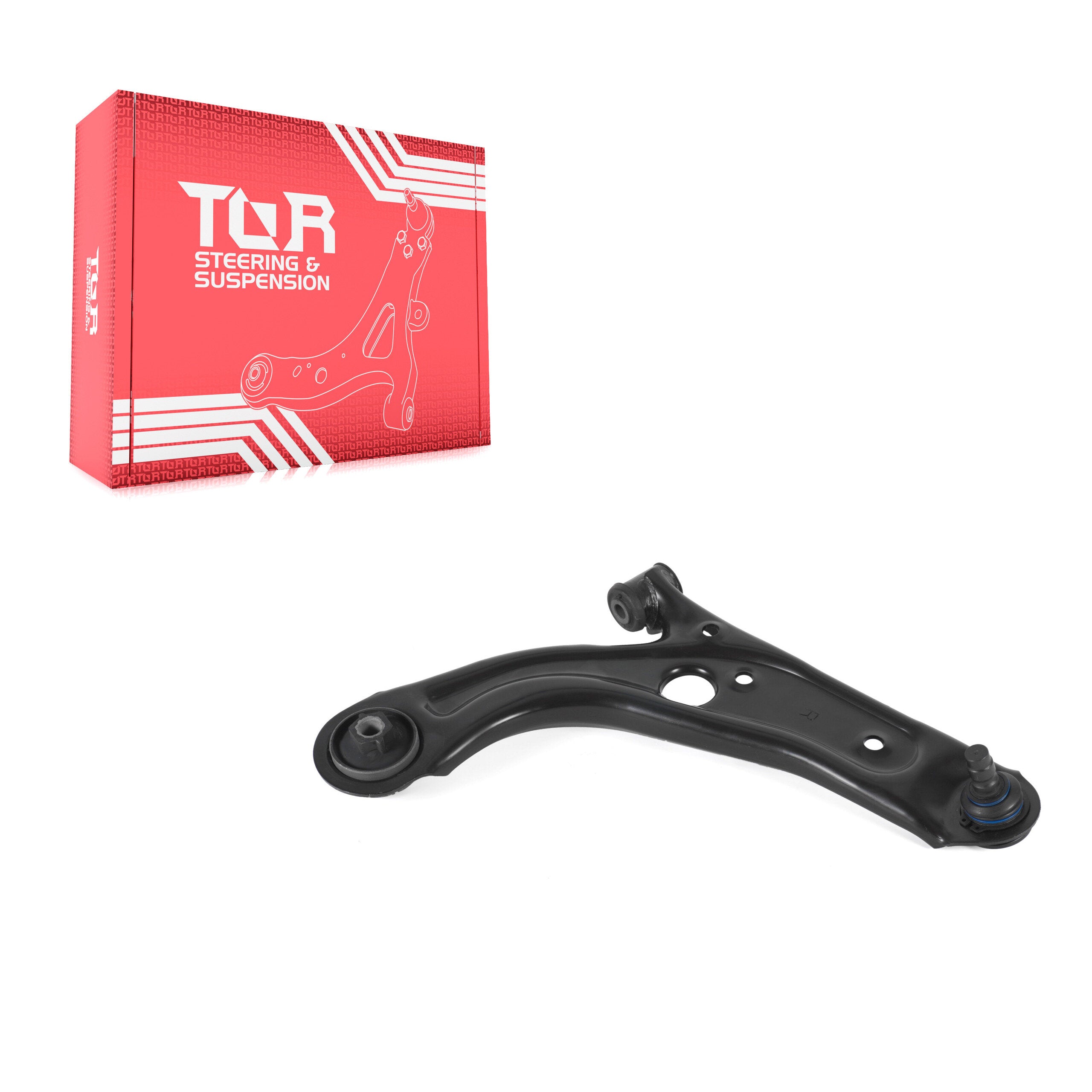 TOR TOR-CK622469 Suspension Control Arm and Ball Joint Assembly for 2012-2017 Fiat 500 - Front Right Lower