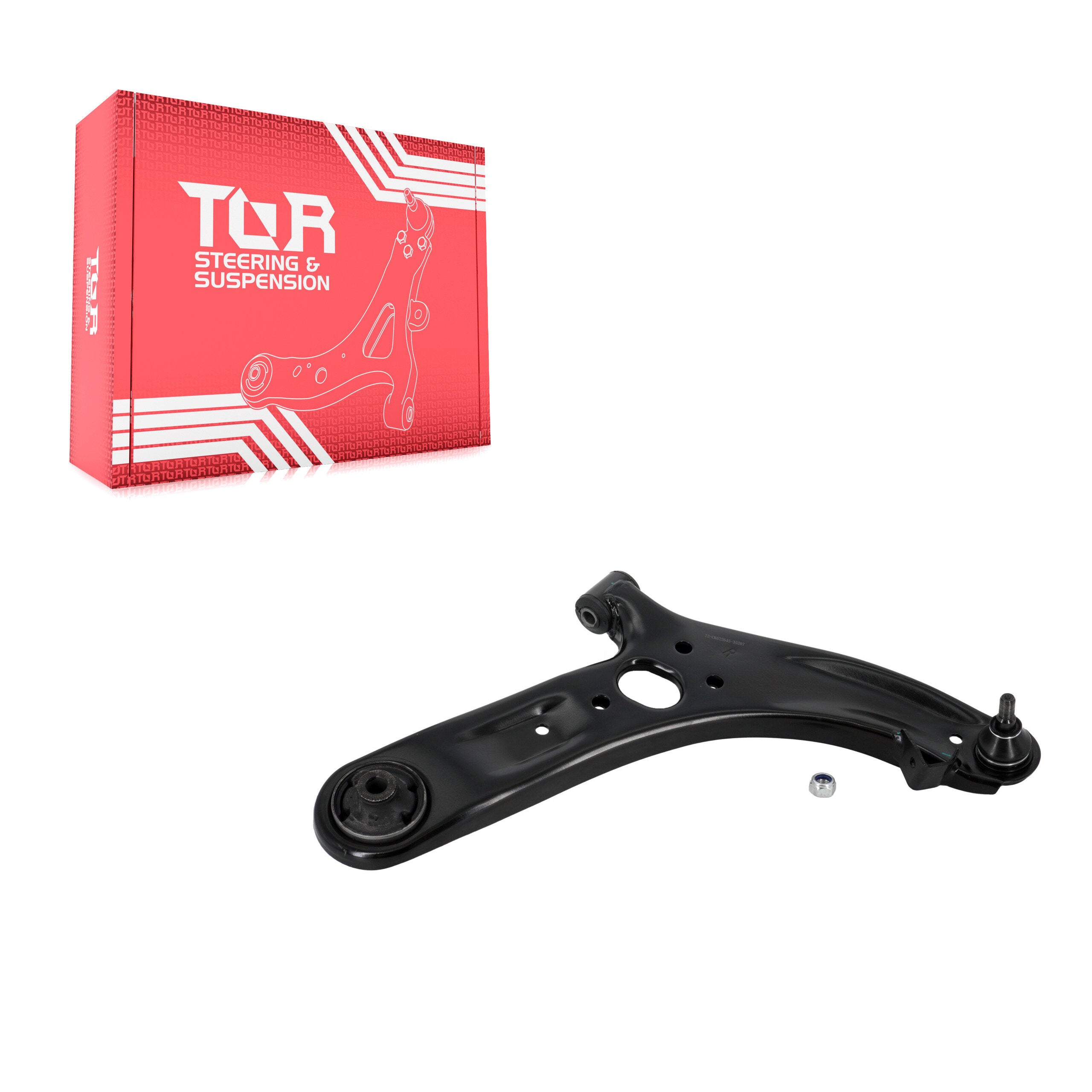 TOR TOR-CK622645 Suspension Control Arm and Ball Joint Assembly for 2012-2017 Hyundai Accent - Front Right Lower