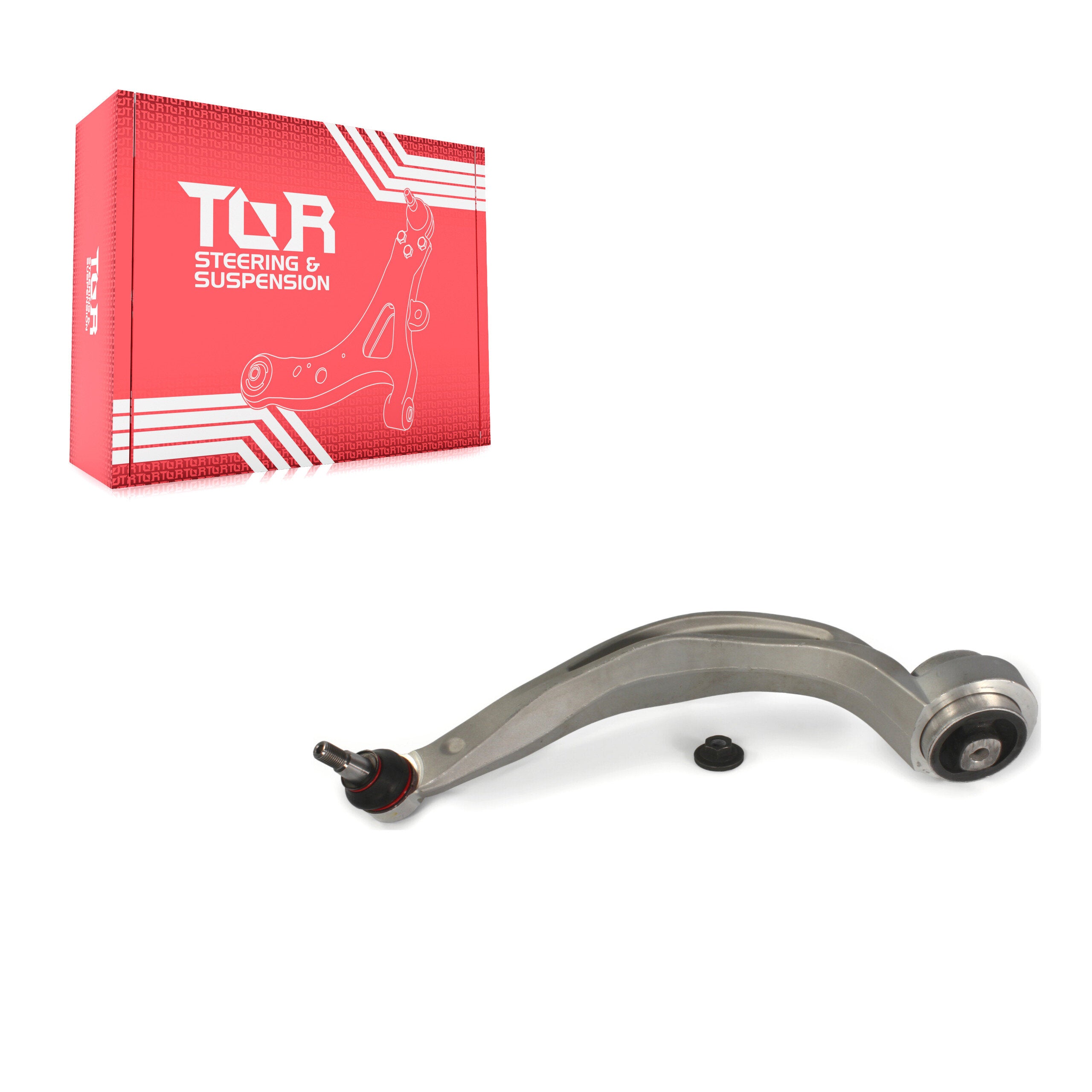 TOR TOR-CK622650 Suspension Control Arm and Ball Joint Assembly for 2010-2024 Porsche Macan, Audi SQ5, Audi A4 allroad - Front Right Lower Rearward