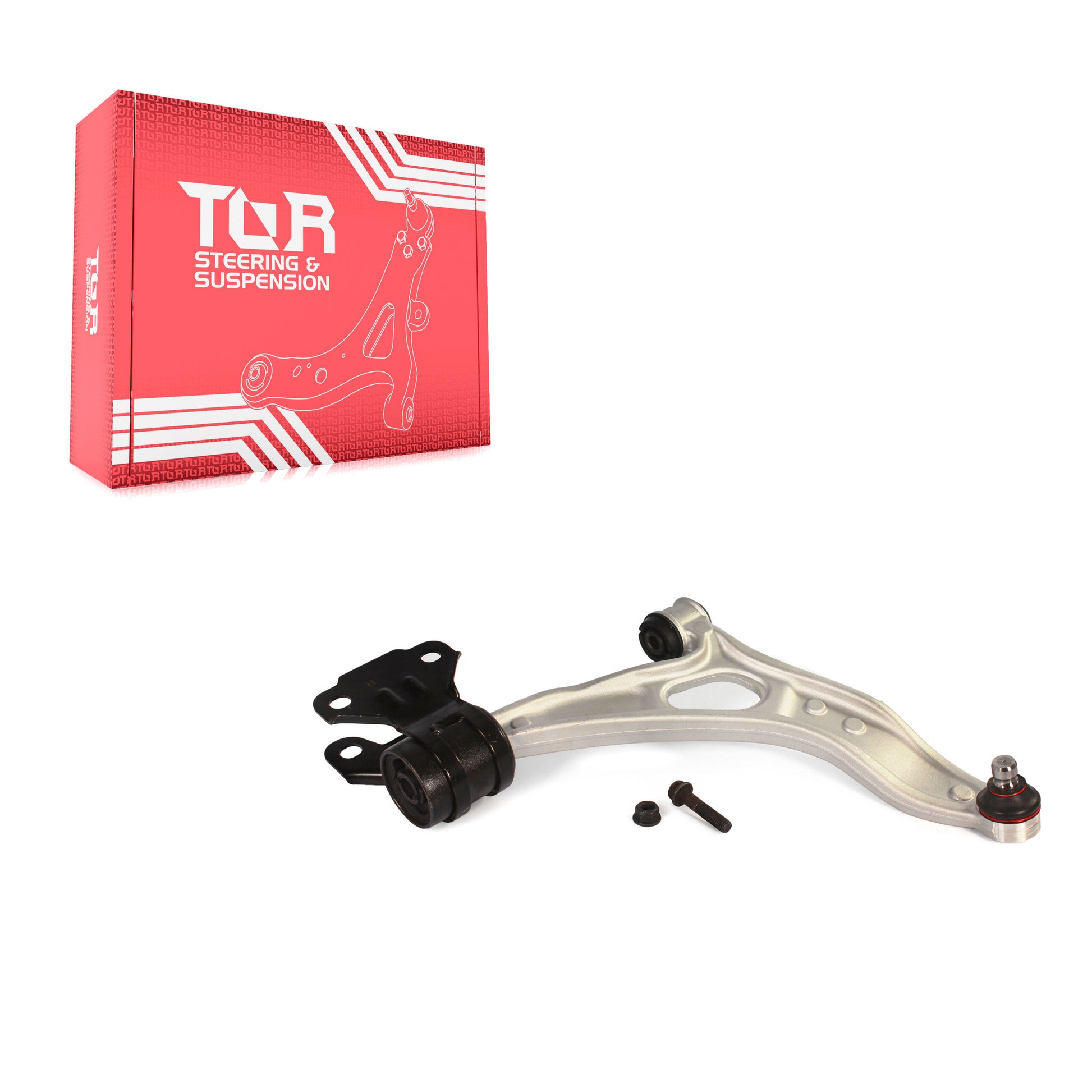 TOR TOR-CK622753 Suspension Control Arm and Ball Joint Assembly for 2012-2023 Ford Transit Connect, Ford Focus, Ford C-Max - Front Right Lower
