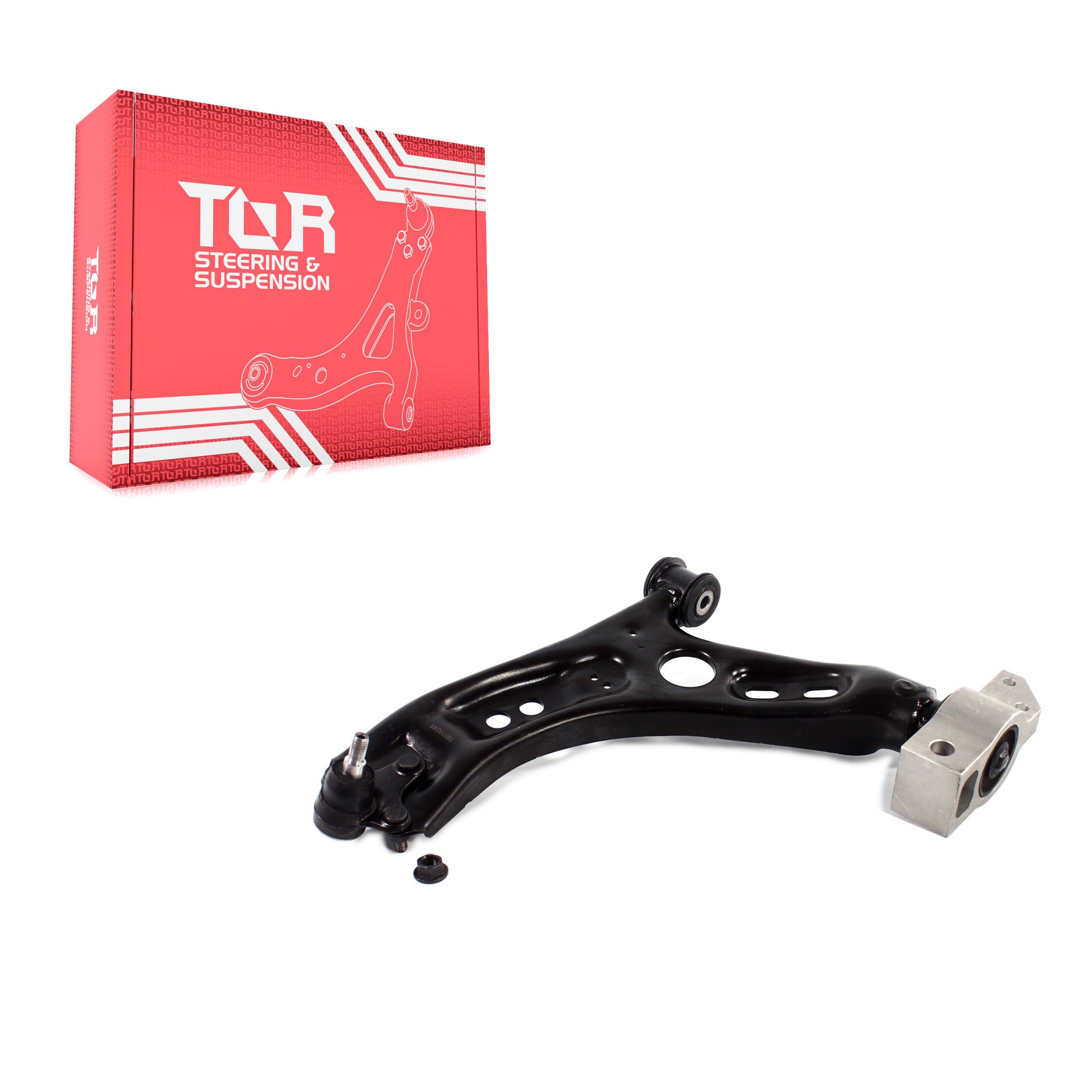 TOR TOR-CK622854 Suspension Control Arm and Ball Joint Assembly for 2010-2018 Volkswagen Tiguan Limited, Volkswagen CC, Volkswagen Tiguan - Front Left Lower