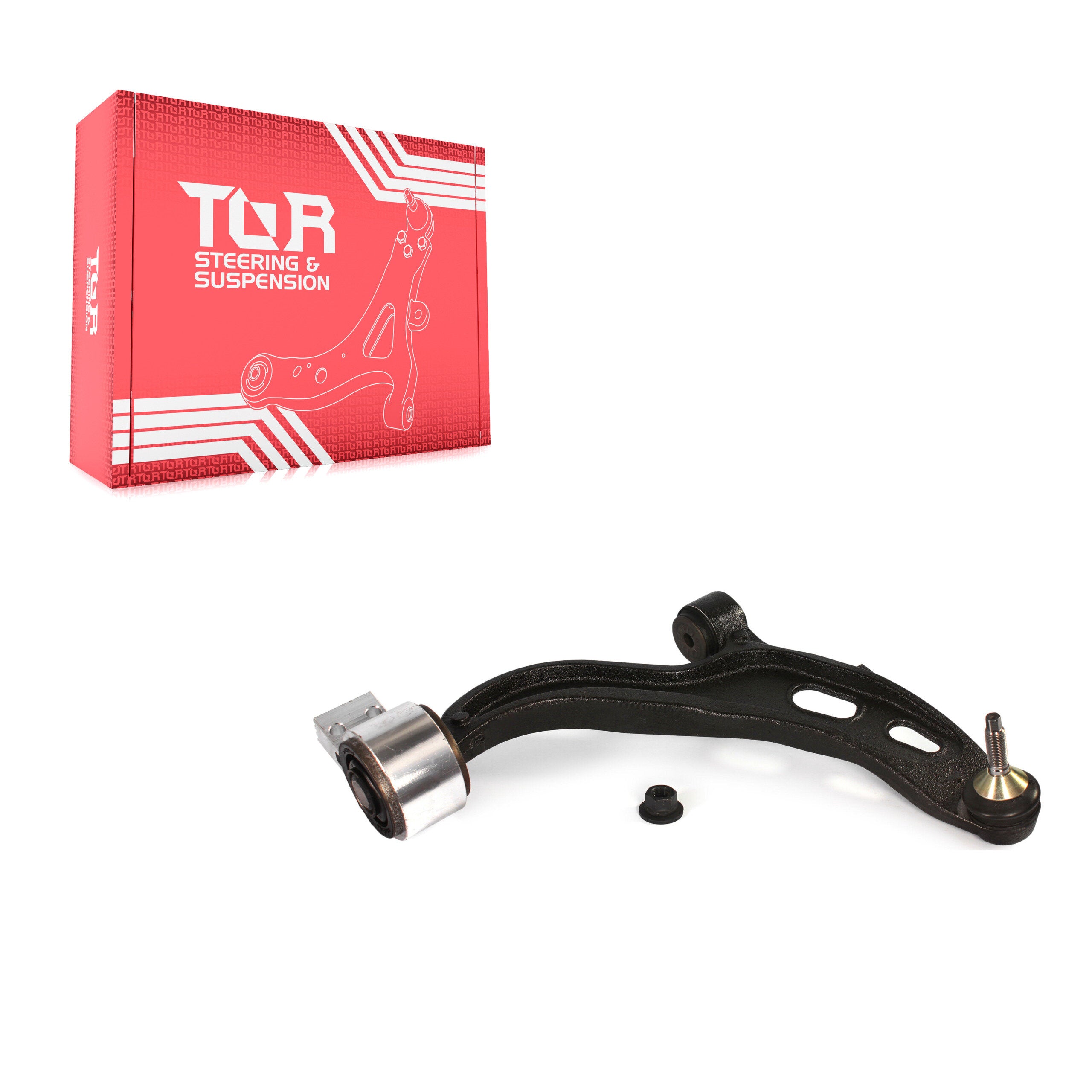 TOR TOR-CK622917 Suspension Control Arm and Ball Joint Assembly for 2009-2019 Ford Special Service Police Sedan, Ford Police Interceptor Sedan, Ford Taurus - Front Right Lower