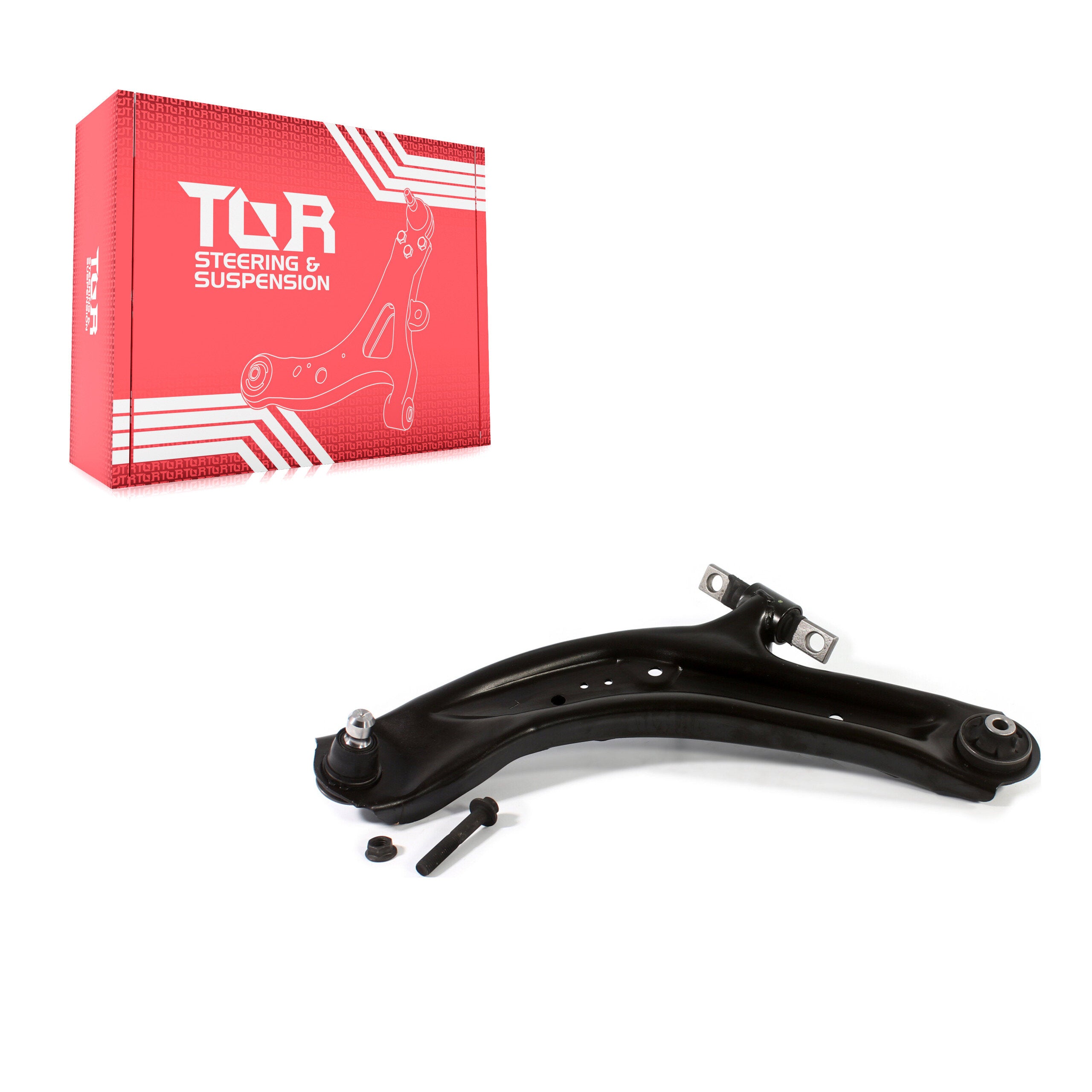 TOR TOR-CK623110 Suspension Control Arm and Ball Joint Assembly for 2014-2023 Nissan Qashqai, Nissan Rogue Sport, Nissan Rogue - Front Left Lower