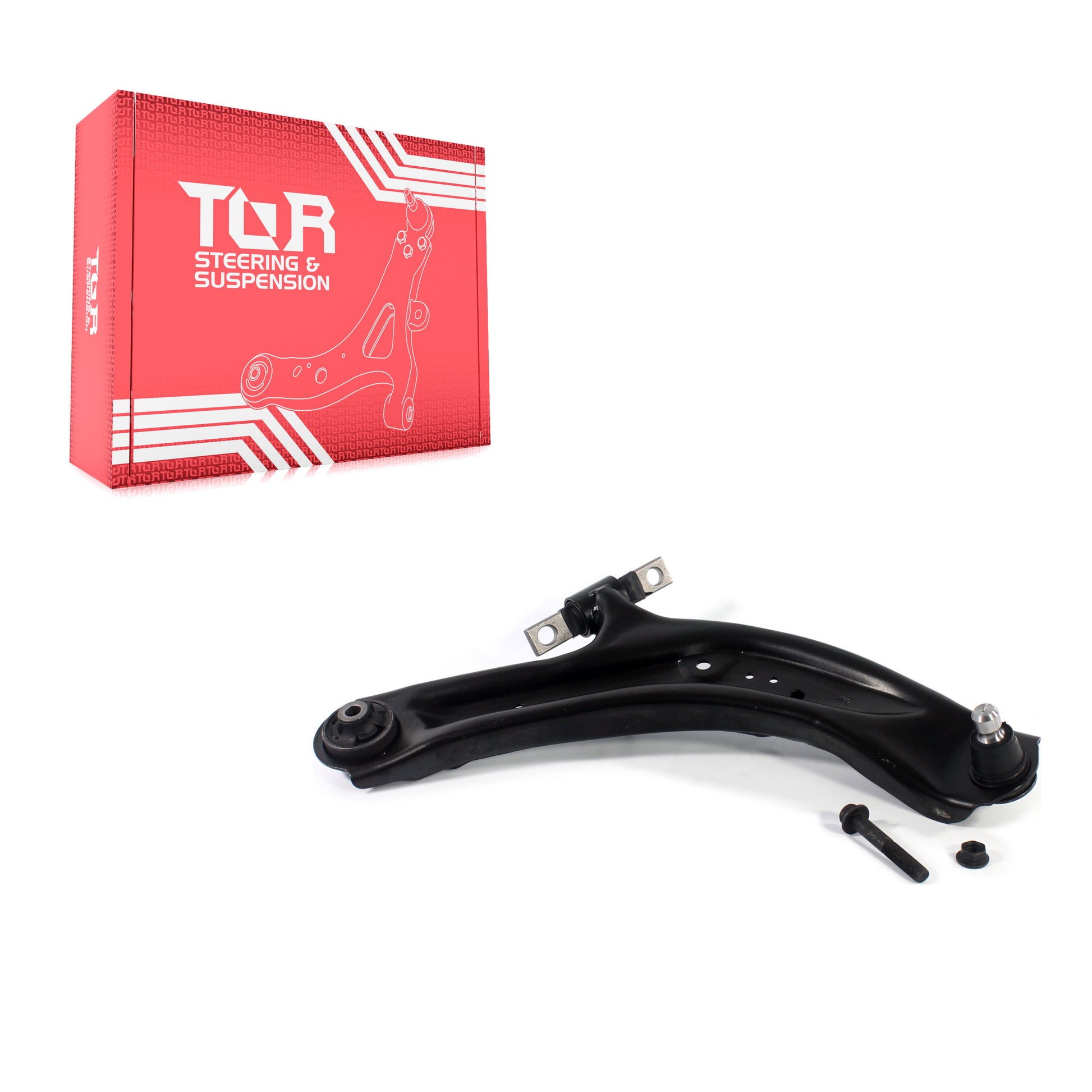 TOR TOR-CK623111 Suspension Control Arm and Ball Joint Assembly for 2014-2023 Nissan Qashqai, Nissan Rogue Sport, Nissan Rogue - Front Right Lower