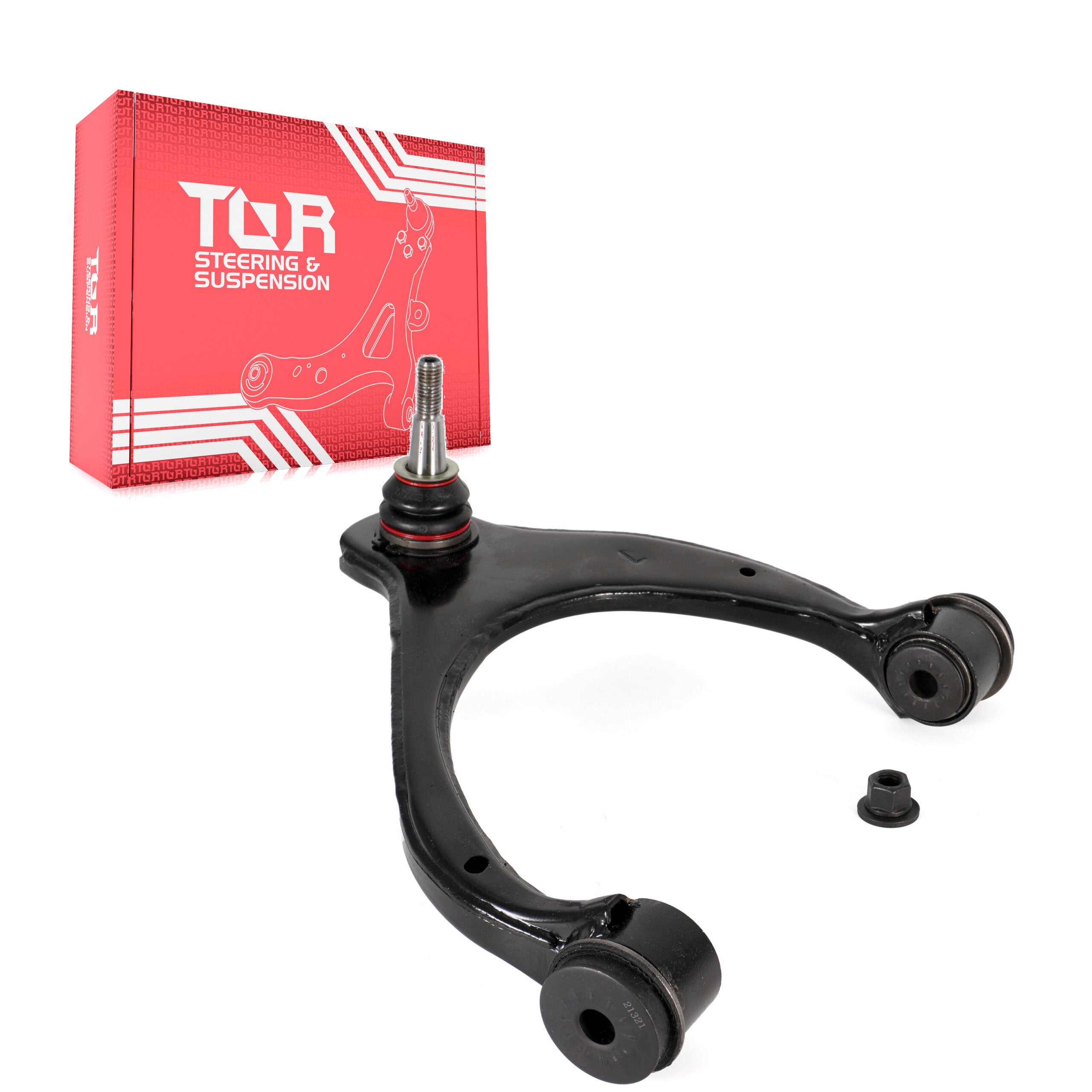 TOR TOR-CK623125 Suspension Control Arm and Ball Joint Assembly for 2014-2020 Chevrolet Silverado 1500 LD, GMC Sierra 1500 Limited, Cadillac Escalade - Front Left Upper