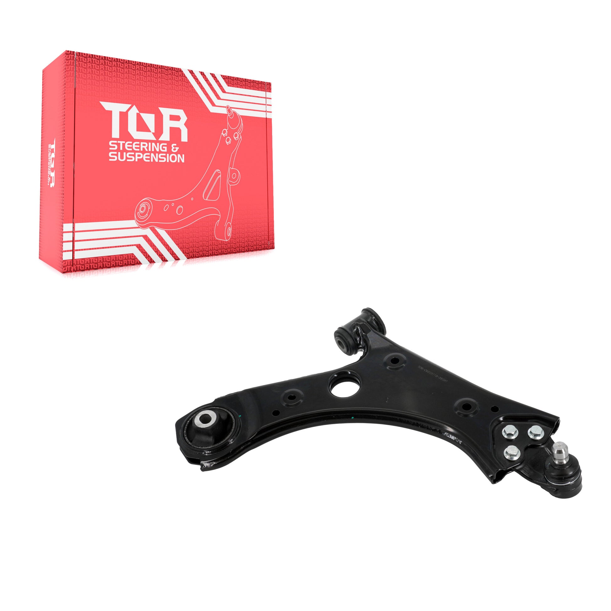 TOR TOR-CK623776 Suspension Control Arm and Ball Joint Assembly for 2015-2023 Fiat 500X, Jeep Compass, Jeep Renegade - Front Right Lower