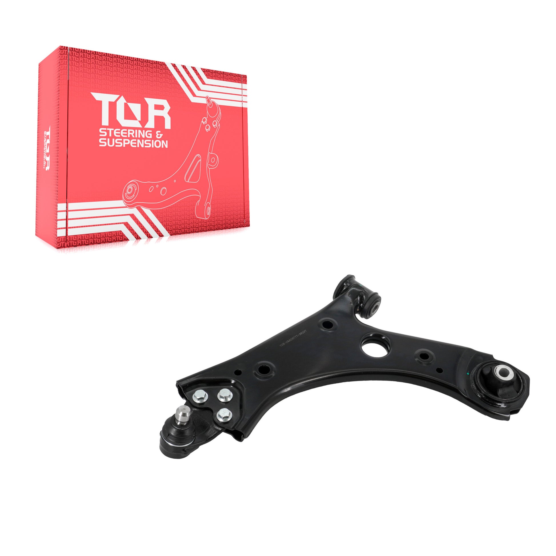 TOR TOR-CK623777 Suspension Control Arm and Ball Joint Assembly for 2015-2023 Fiat 500X, Jeep Compass, Jeep Renegade - Front Left Lower