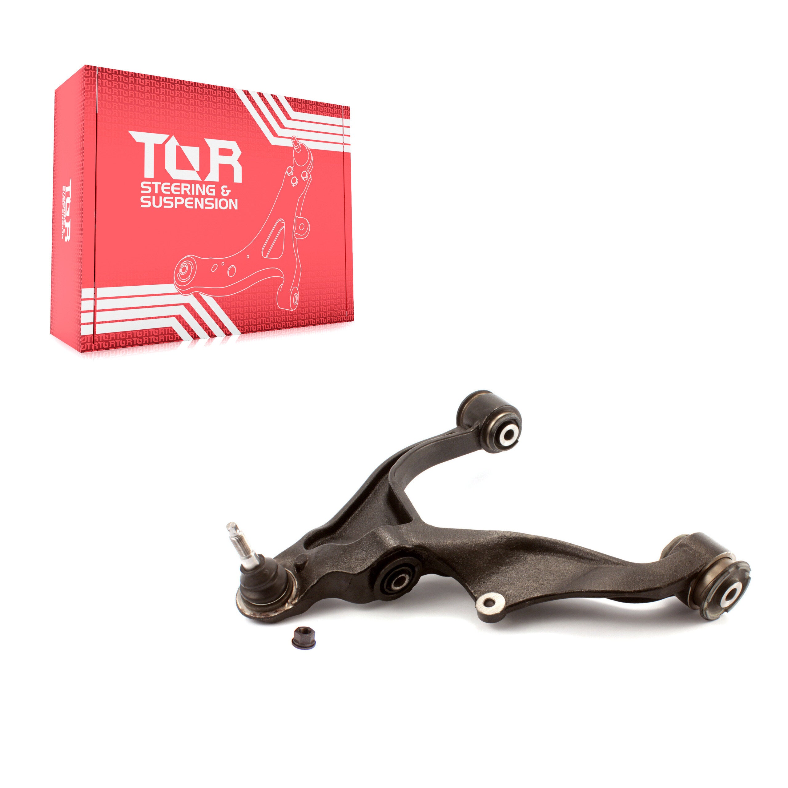 TOR TOR-CK641504 Suspension Control Arm and Ball Joint Assembly for 2006-2024 Ram 1500 Classic, Ram 1500, Dodge Ram 1500 - Front Left Lower