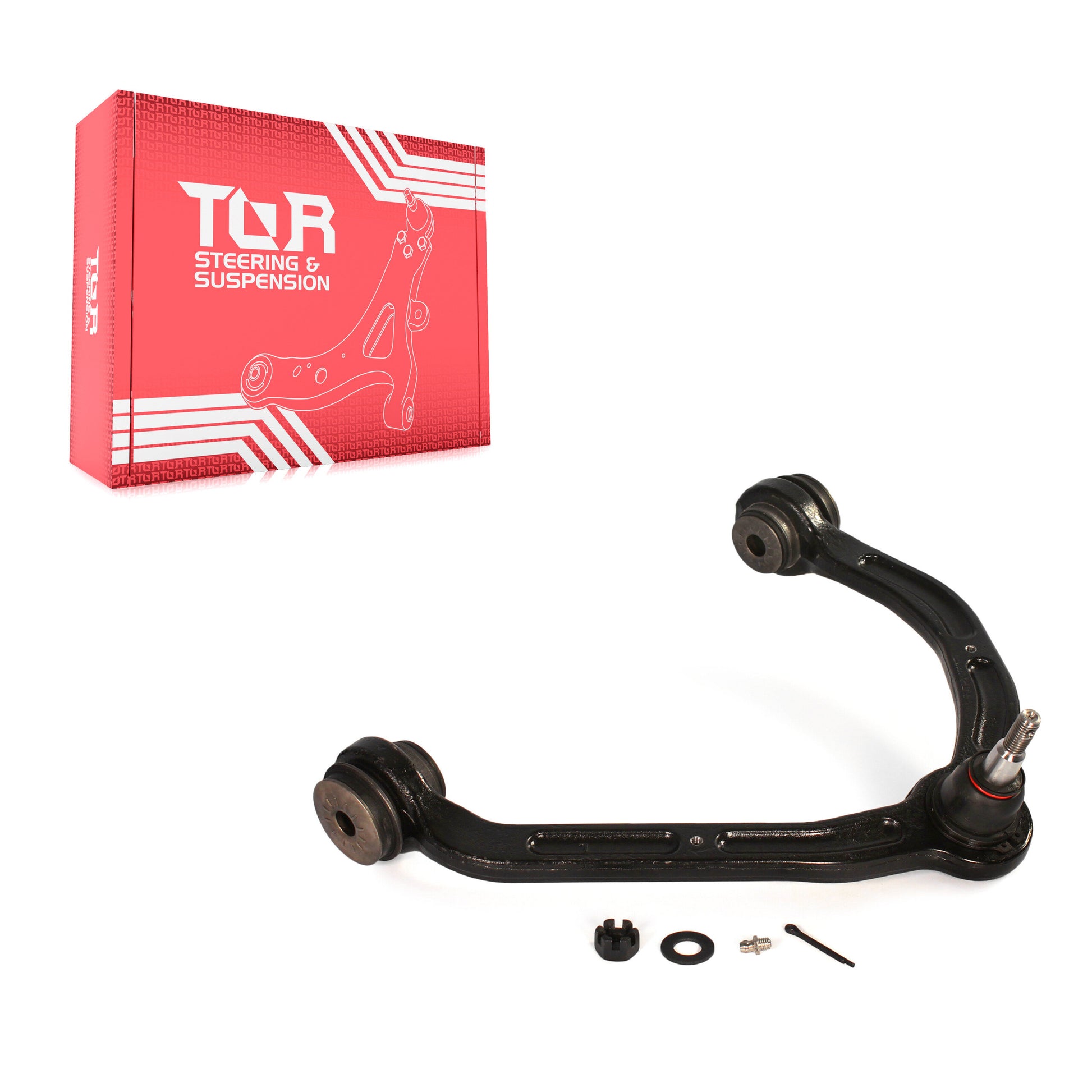 TOR TOR-CK641505 Suspension Control Arm and Ball Joint Assembly for 1999-2025 Chevrolet Express 2500, GMC Savana 2500, Chevrolet Express 4500 - Front Left Upper