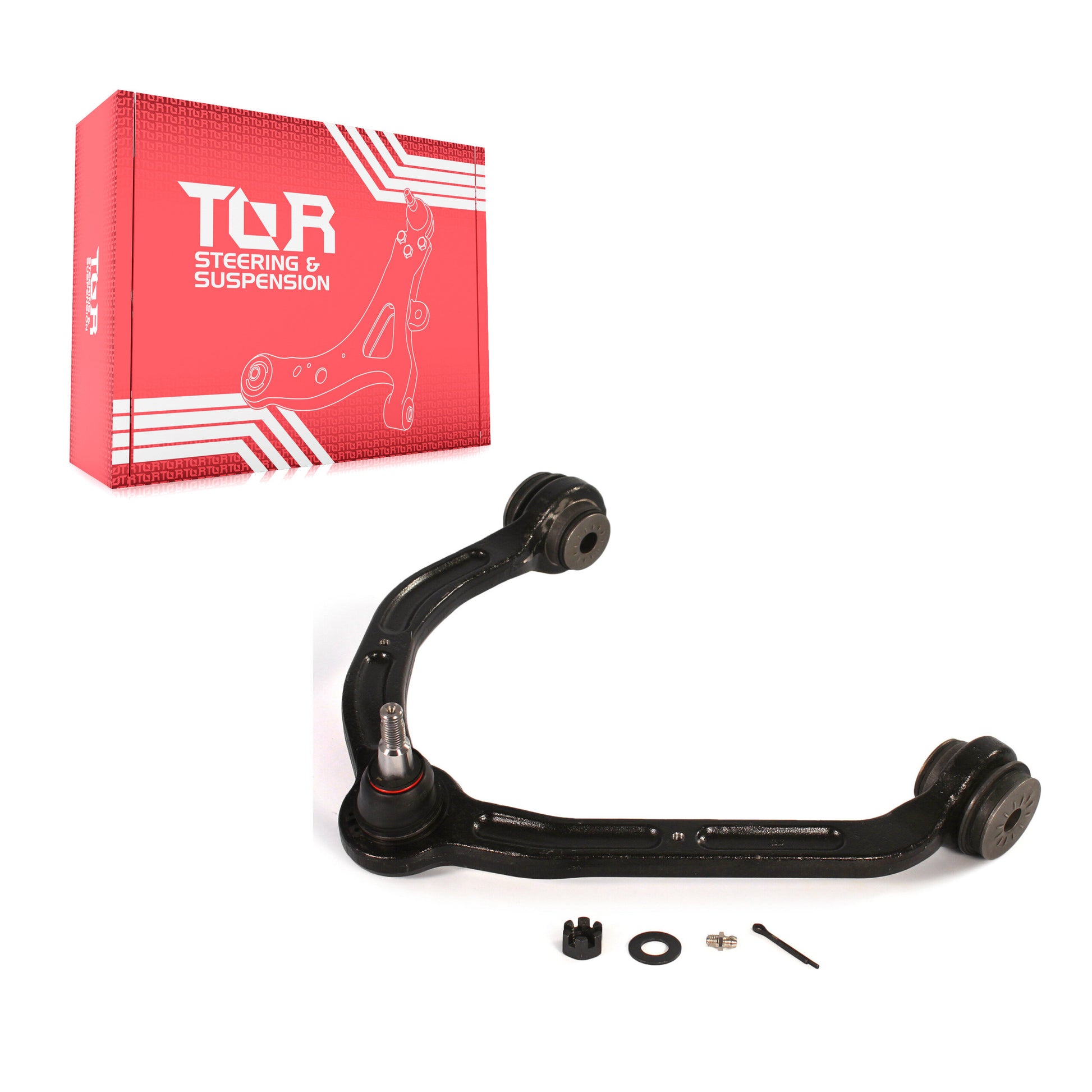 TOR TOR-CK641506 Suspension Control Arm and Ball Joint Assembly for 1999-2025 Chevrolet Express 2500, GMC Savana 2500, Chevrolet Express 4500 - Front Right Upper