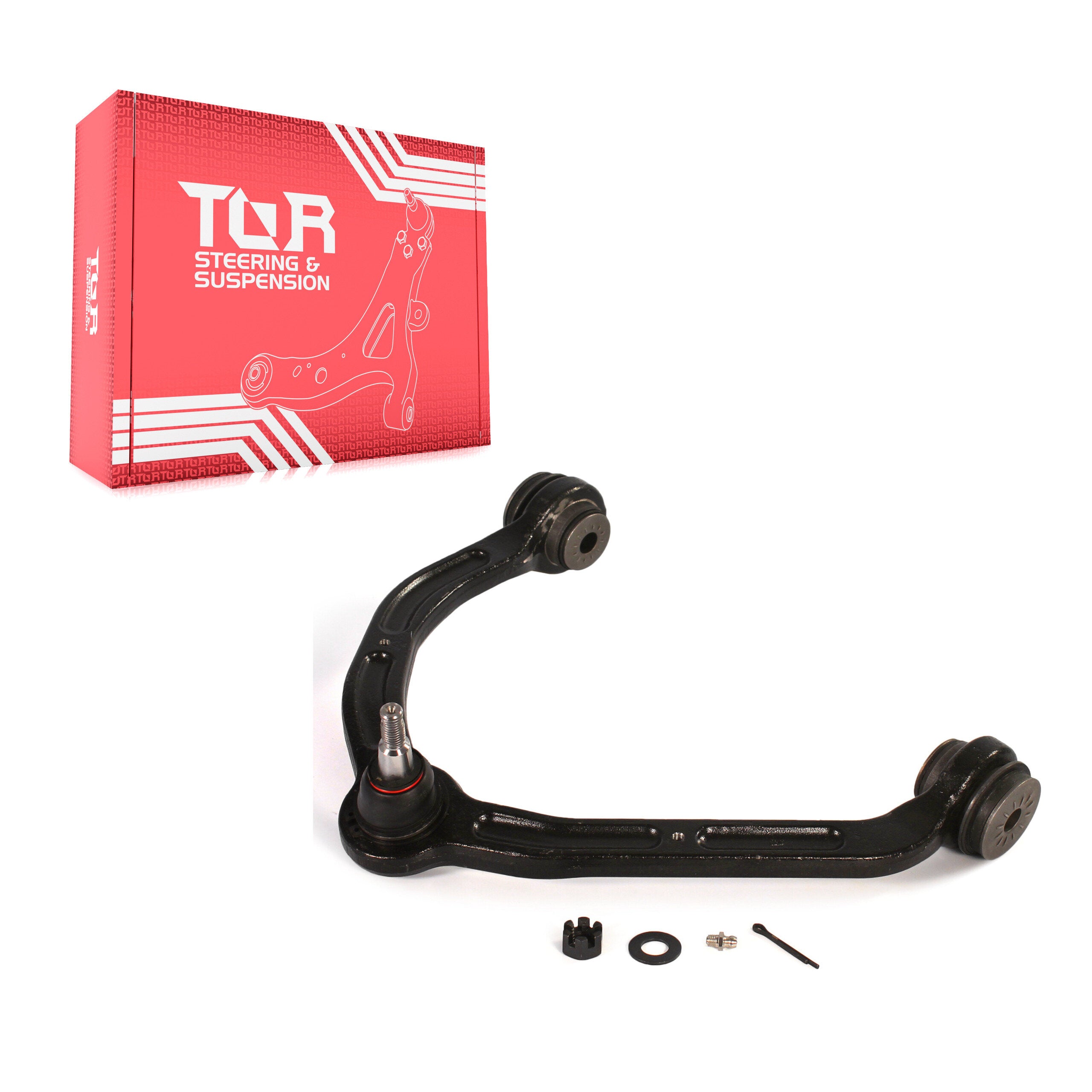 TOR TOR-CK641506 Suspension Control Arm and Ball Joint Assembly for 1999-2025 Chevrolet Express 2500, GMC Savana 2500, Chevrolet Express 4500 - Front Right Upper