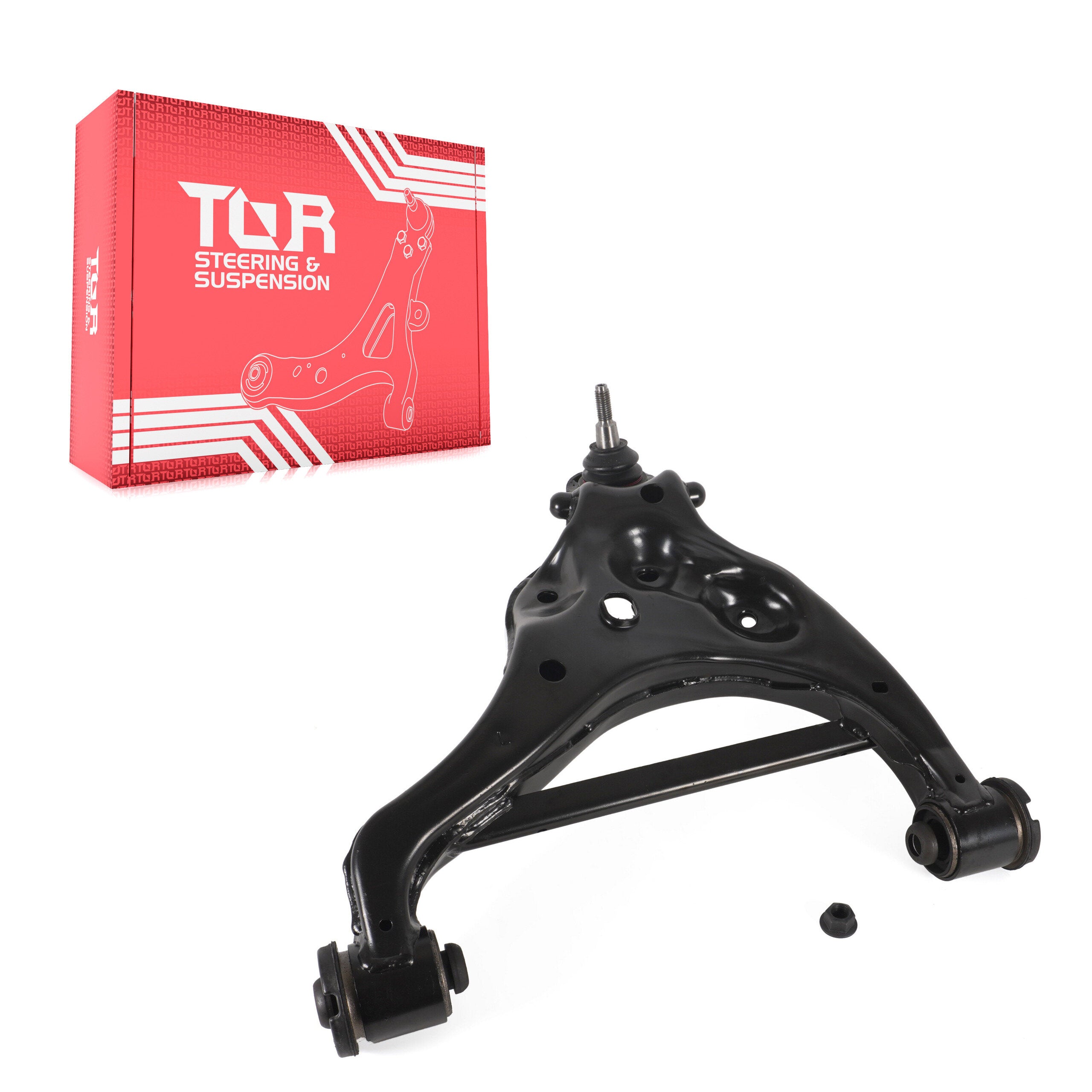 TOR TOR-CK643169 Suspension Control Arm and Ball Joint Assembly for 2015-2024 Ford Expedition, Ford F-150, Lincoln Navigator - Front Left Lower