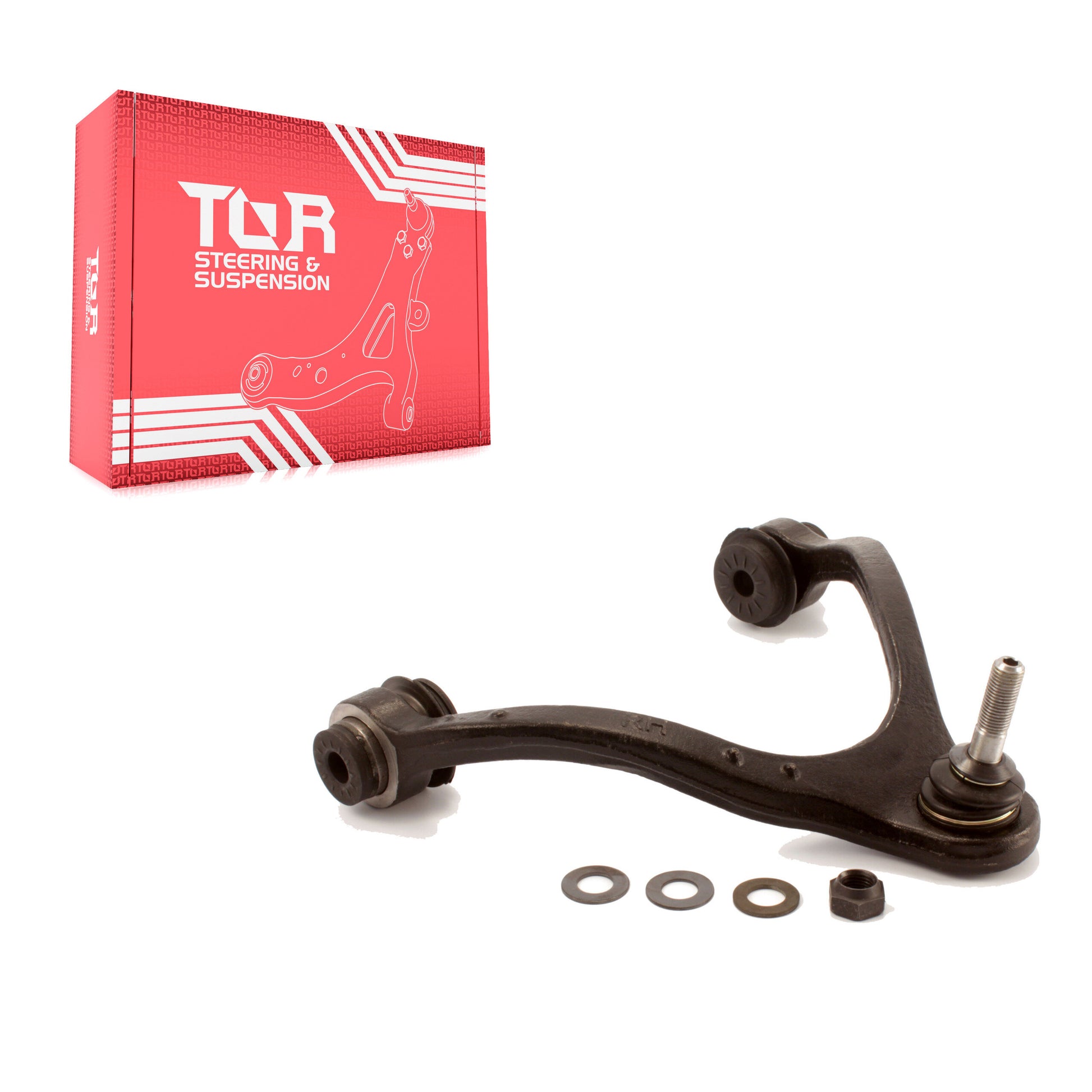 TOR TOR-CK80038 Suspension Control Arm and Ball Joint Assembly for 2003-2011 Ford Crown Victoria, Lincoln Town Car, Mercury Grand Marquis - Front Right Upper
