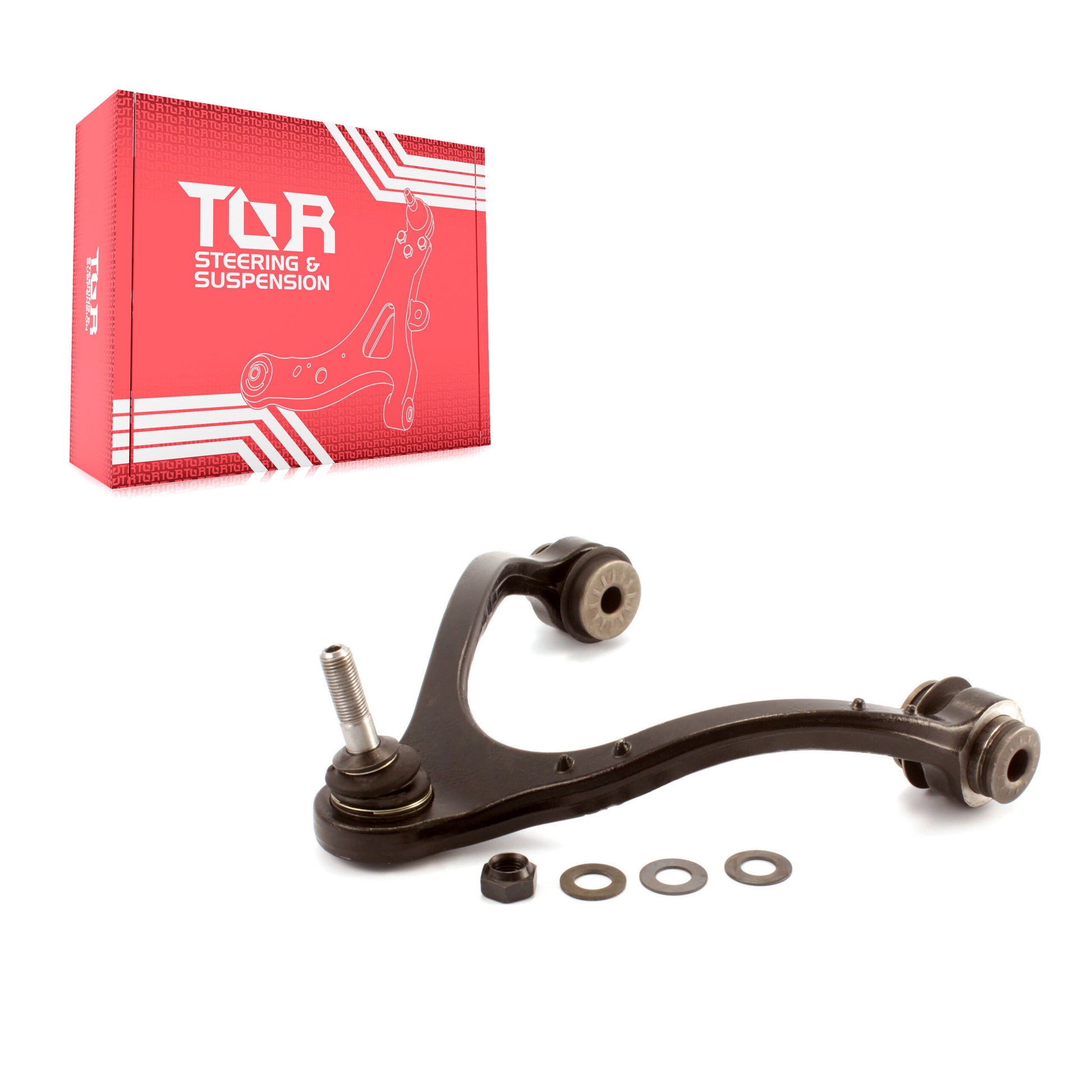 TOR TOR-CK80040 Suspension Control Arm and Ball Joint Assembly for 2003-2011 Ford Crown Victoria, Lincoln Town Car, Mercury Grand Marquis - Front Left Upper