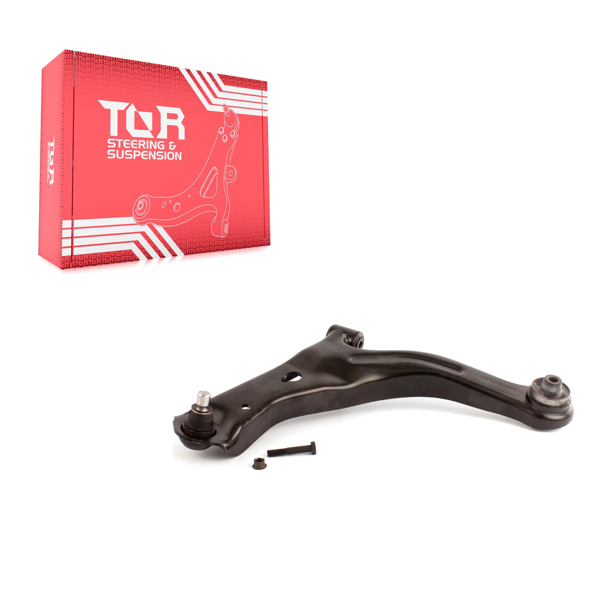 TOR TOR-CK80398 Suspension Control Arm and Ball Joint Assembly for 2001-2012 Mazda Tribute, Mercury Mariner, Ford Escape - Front Left Lower