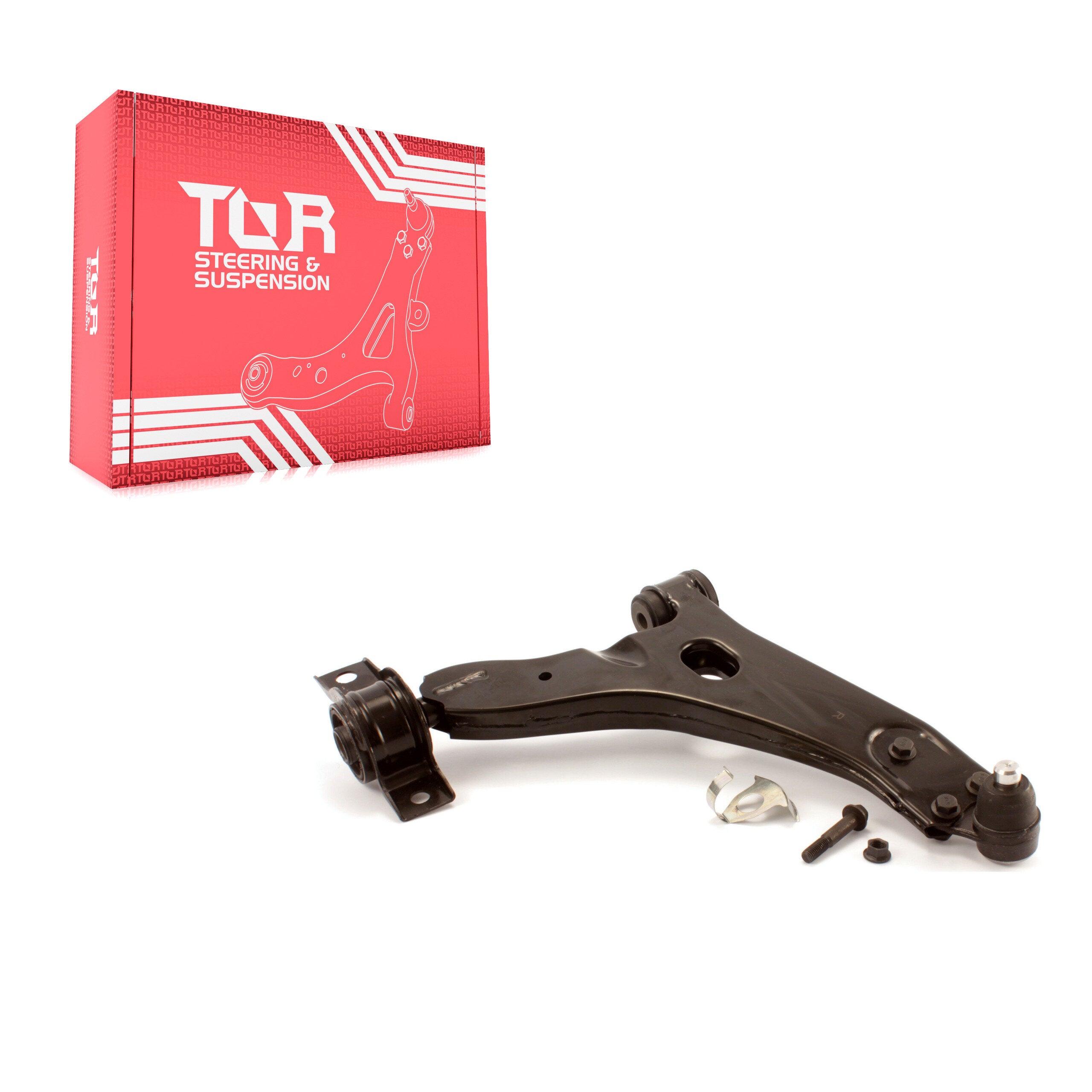 TOR TOR-CK80407 Suspension Control Arm and Ball Joint Assembly for 2004-2011 Ford Focus - Front Right Lower