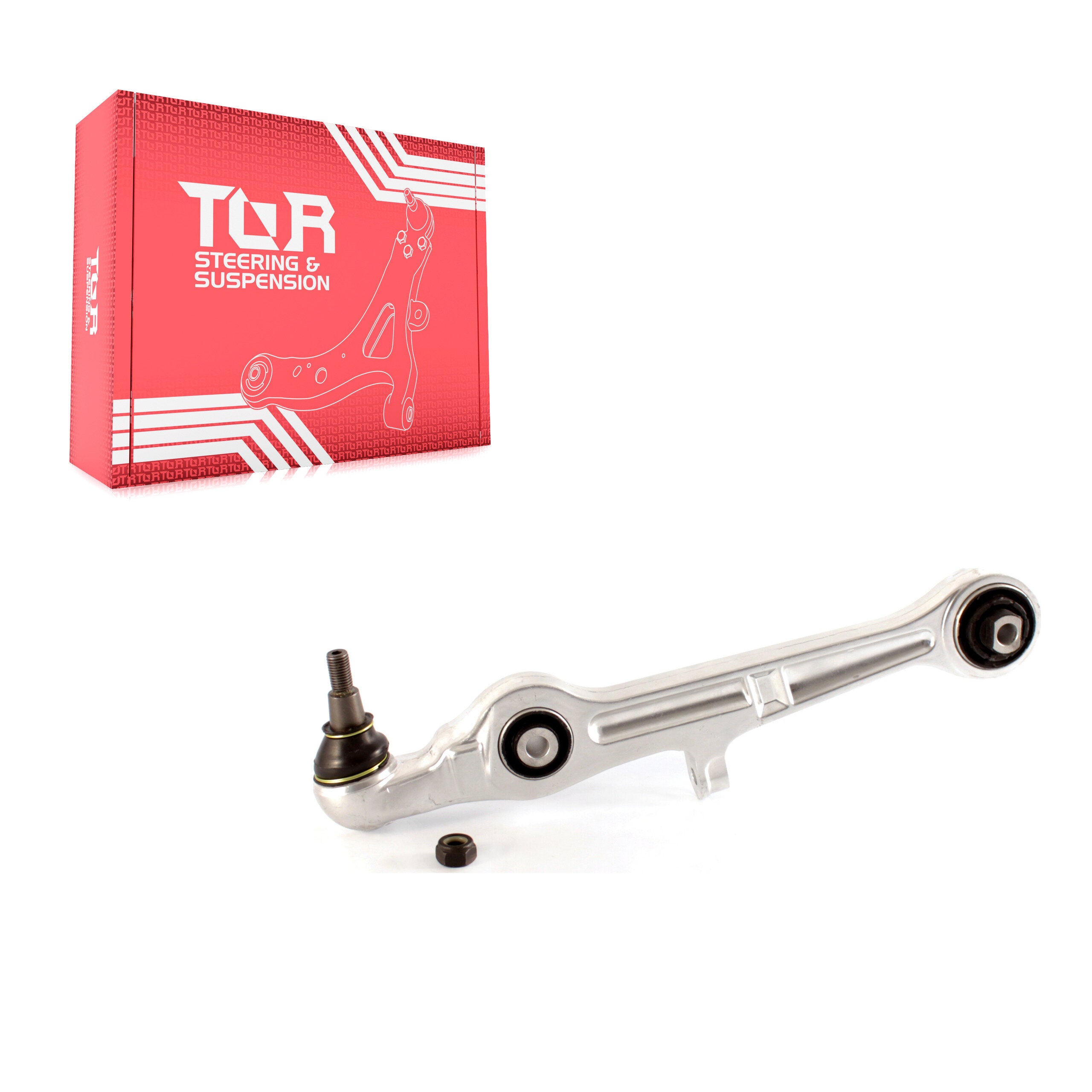 TOR TOR-CK80524 Suspension Control Arm and Ball Joint Assembly for 2002-2009 Audi A4, Audi A4 Quattro, Audi RS4 - Front Lower Forward