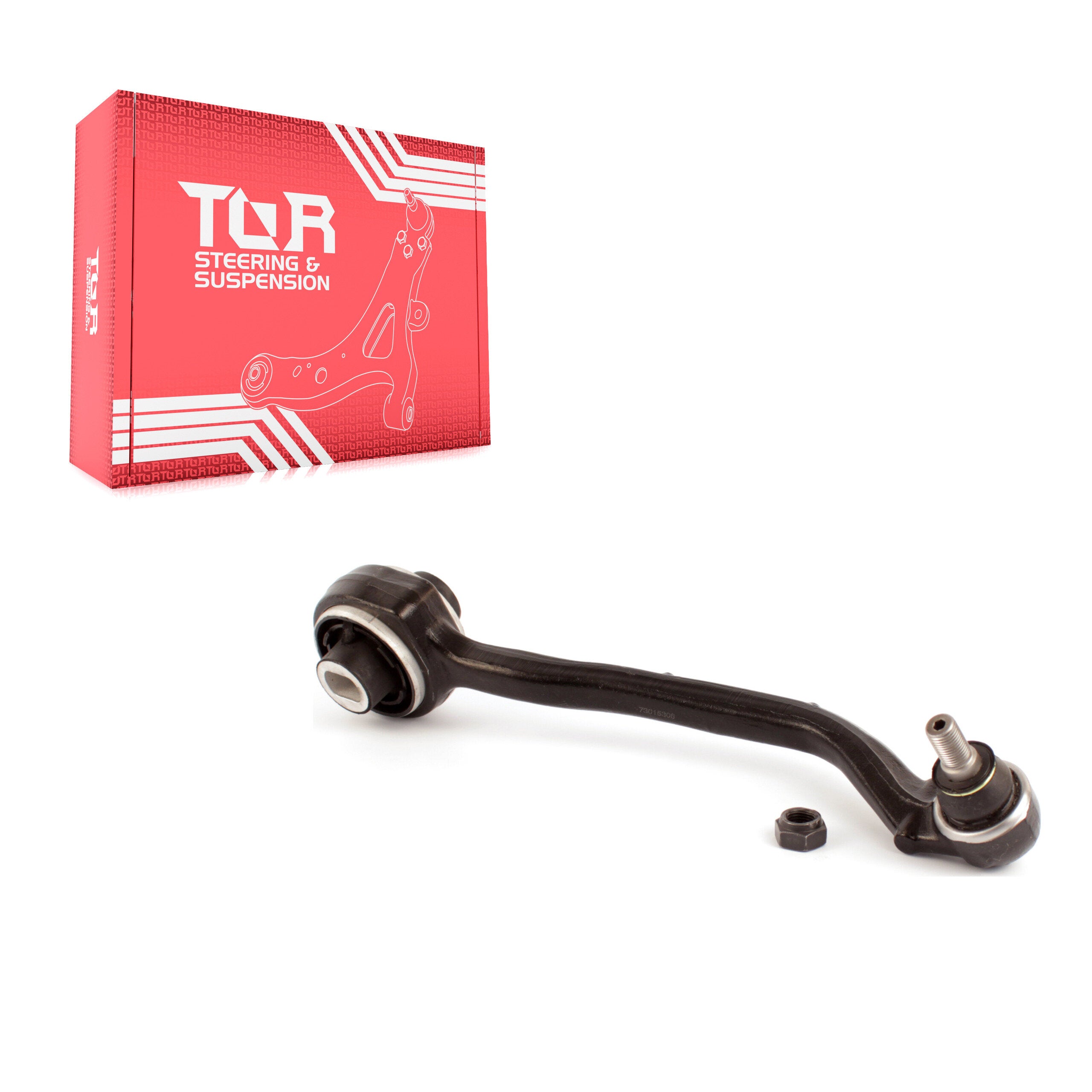 TOR TOR-CK80534 Suspension Control Arm and Ball Joint Assembly for 2001-2011 Mercedes-Benz SLK300, Mercedes-Benz CLK550, Mercedes-Benz CLK63 AMG - Front Right Lower Rearward