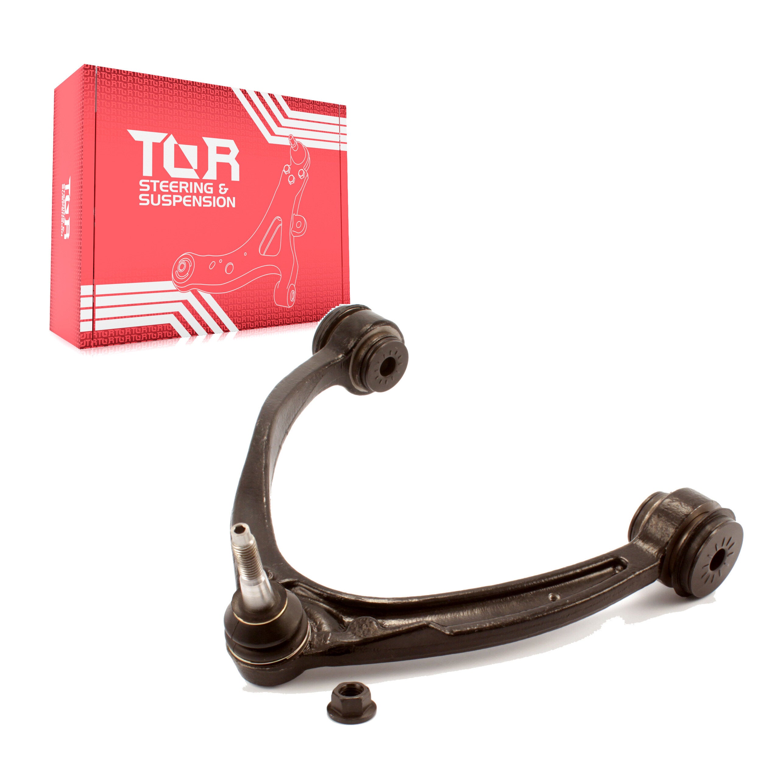 TOR TOR-CK80670 Suspension Control Arm and Ball Joint Assembly for 2007-2016 GMC Sierra 1500, Cadillac Escalade, Cadillac Escalade ESV - Front Right Upper