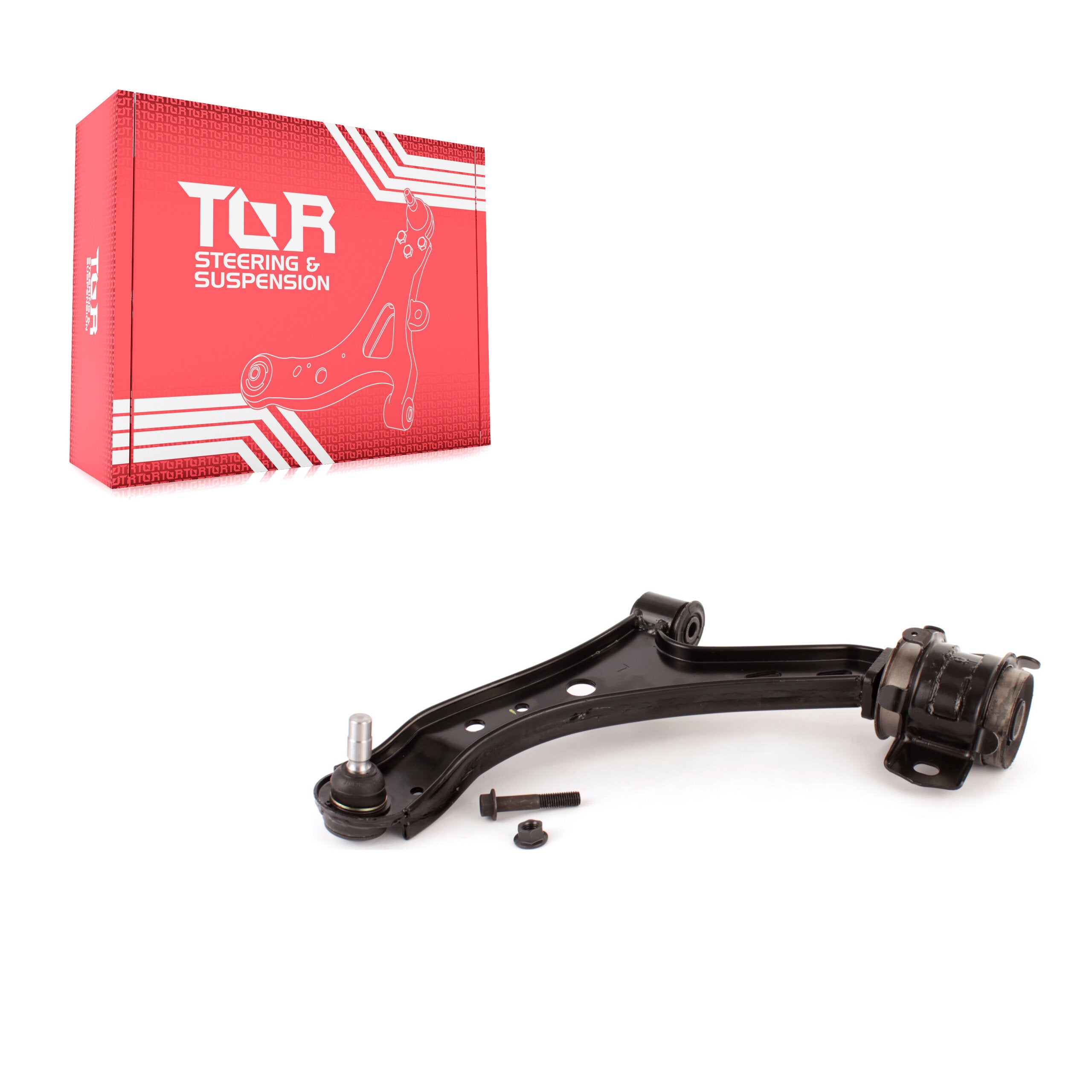 TOR TOR-CK80727 Suspension Control Arm and Ball Joint Assembly for 2005-2010 Ford Mustang - Front Left Lower