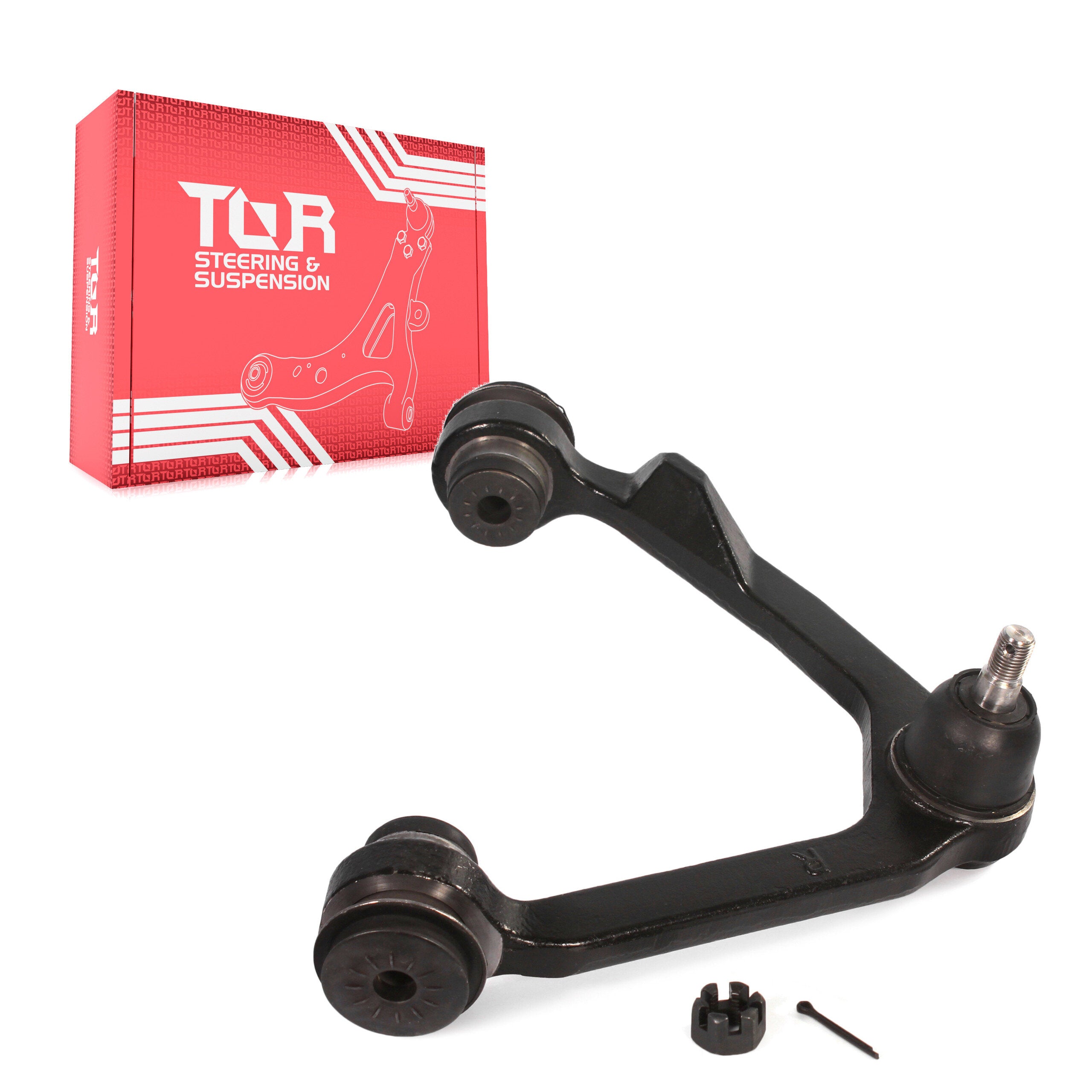 TOR TOR-CK8724T Suspension Control Arm and Ball Joint Assembly for 1997-2004 Ford F-150 Heritage, Ford F-250, Lincoln Navigator - Front Right Upper