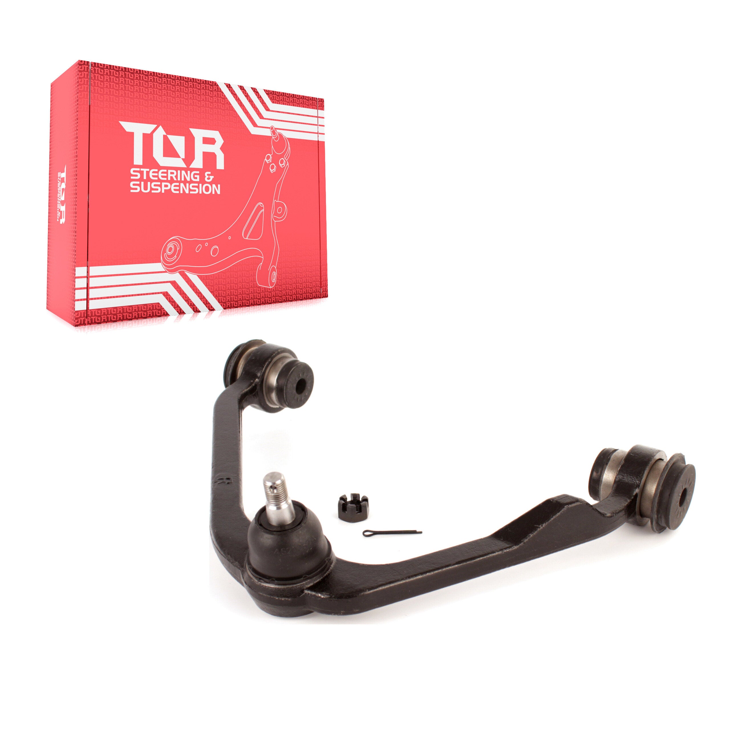 TOR TOR-CK8728T Suspension Control Arm and Ball Joint Assembly for 1997-2004 Ford F-150 Heritage, Lincoln Blackwood, Ford F-250 - Front Right Upper