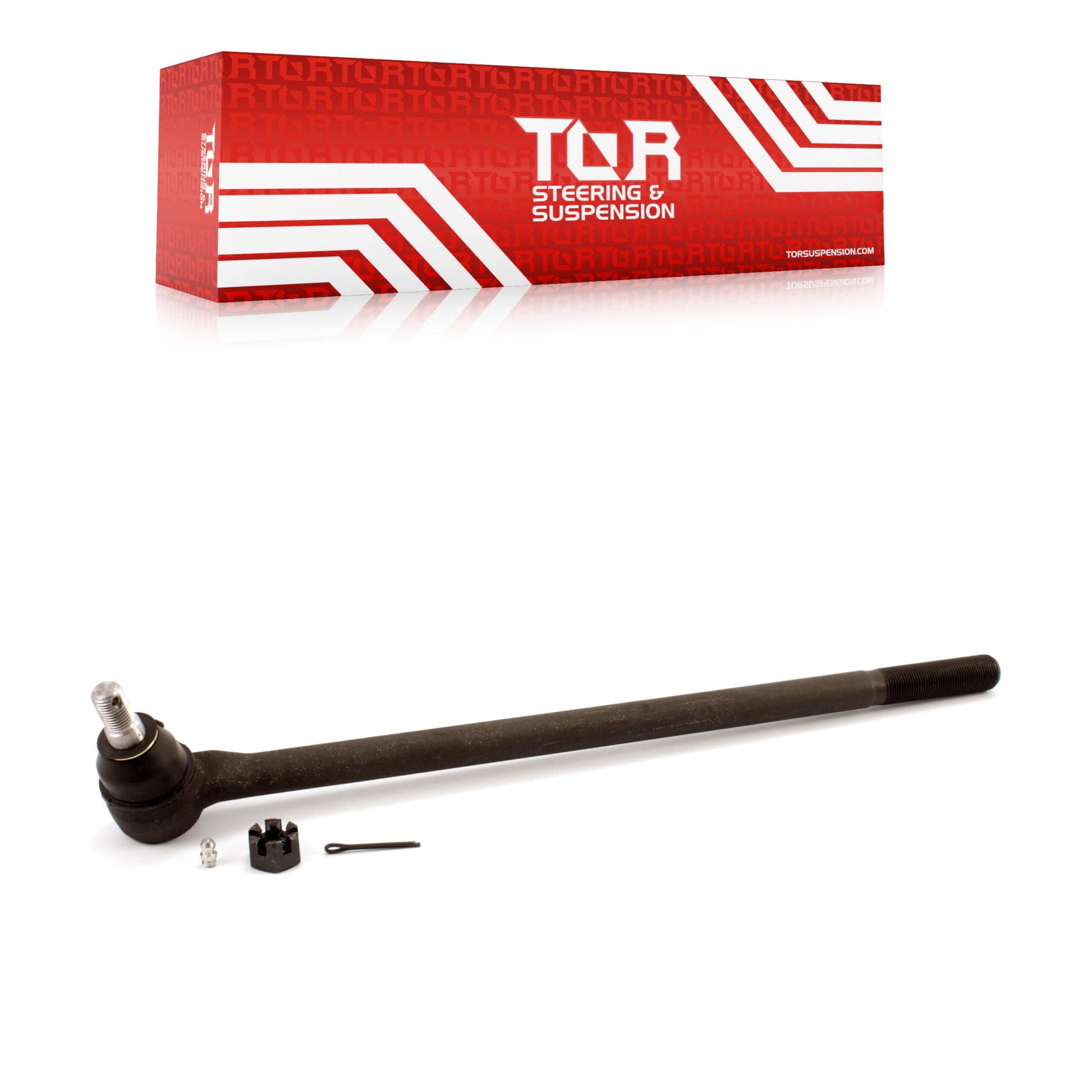 TOR TOR-DS1017T Steering Tie Rod End for 1980-1997 Ford F-250 HD, Ford Bronco, Ford F-100 - Front Left Inner