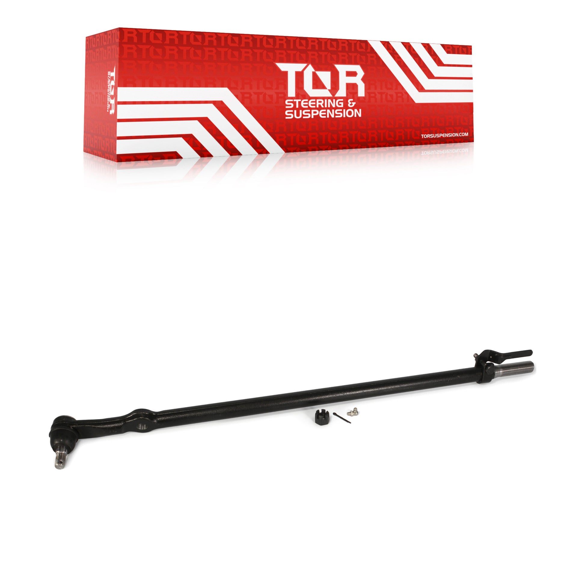 TOR TOR-DS80749 Steering Drag Link for 2005-2010 Ford F-350 Super Duty, Ford F-250 Super Duty - At Pitman Arm