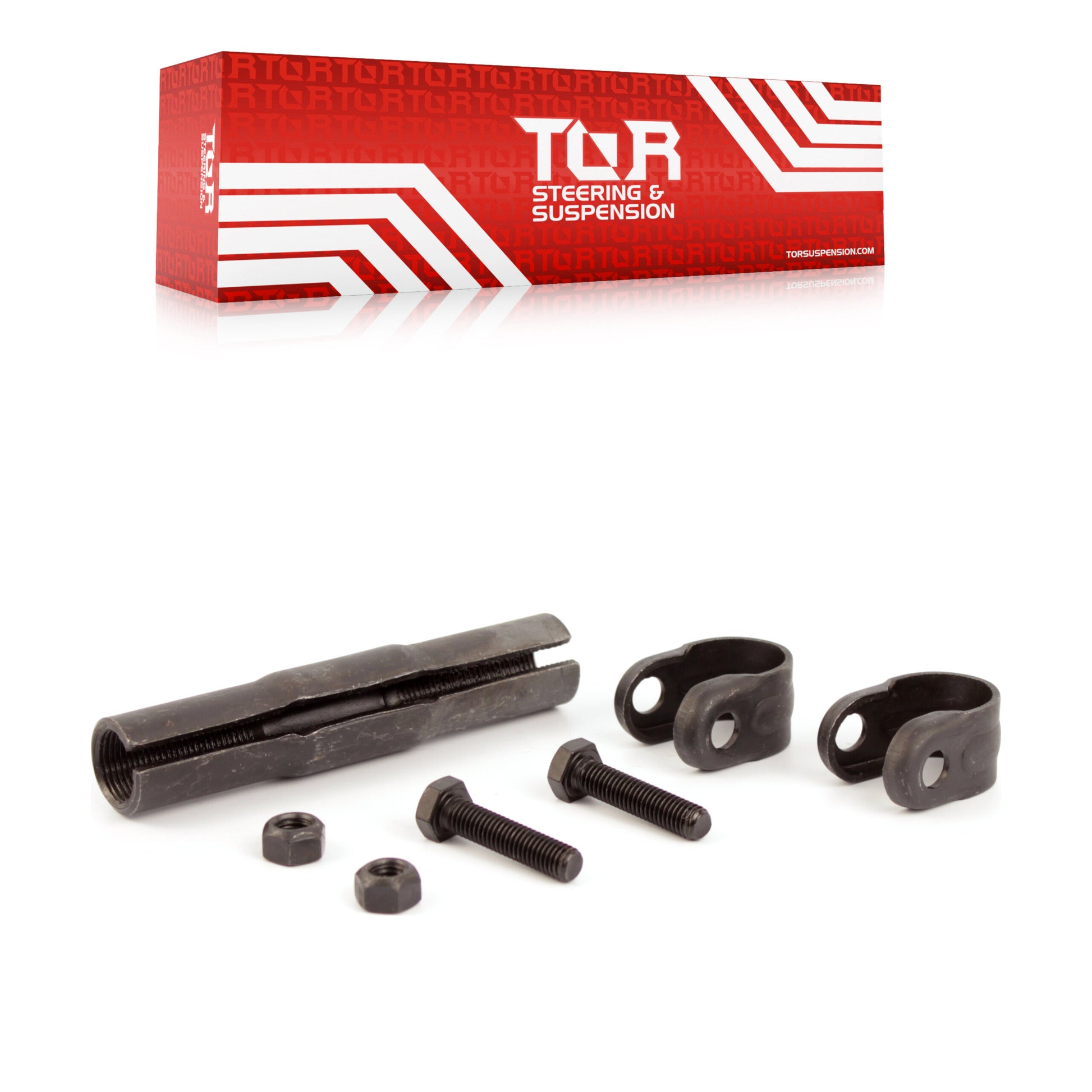 TOR TOR-ES2004S Steering Tie Rod End Adjusting Sleeve for 1980-2005 Chevrolet Tahoe, GMC Yukon, Cadillac Escalade - Front, Left (Pitman Arm to Steering Arm)