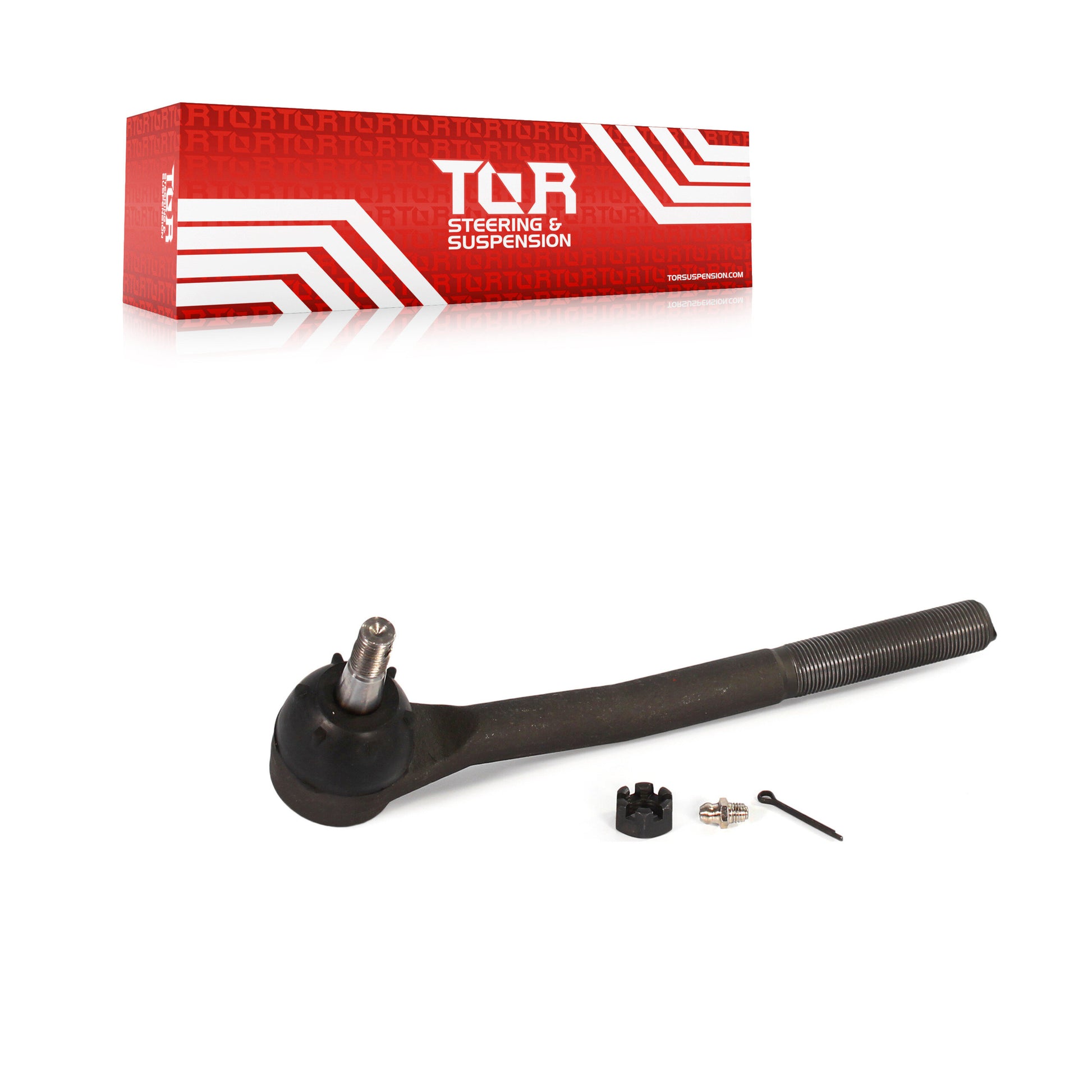 TOR TOR-ES2019RLT Steering Tie Rod End for 1980-2005 Cadillac Commercial Chassis, Chevrolet Impala, Cadillac Fleetwood - Front Outer