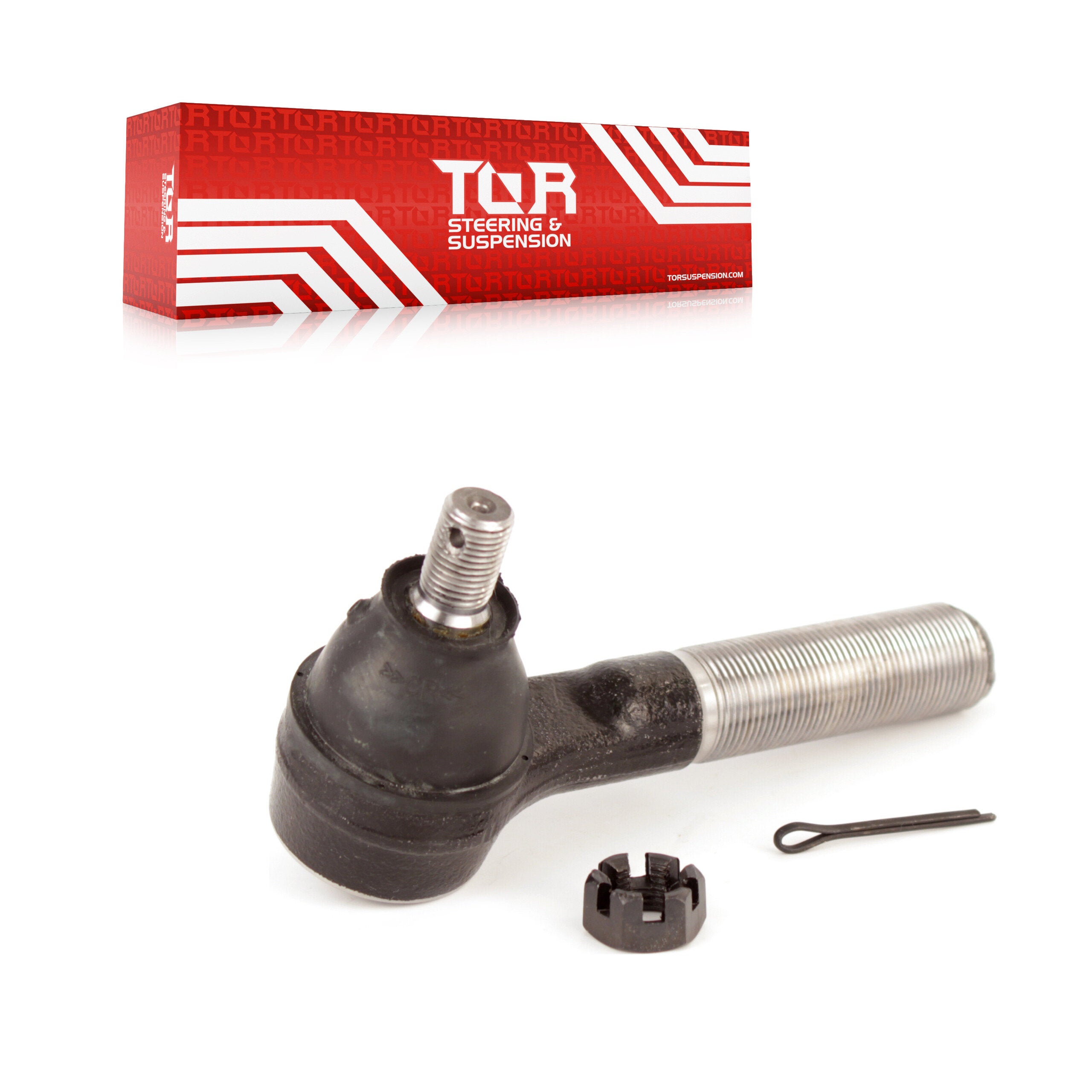TOR TOR-ES3096L Steering Tie Rod End for 1991-2006 Jeep Grand Cherokee, Jeep TJ, Jeep Wrangler - At Pitman Arm, Front Left Outer