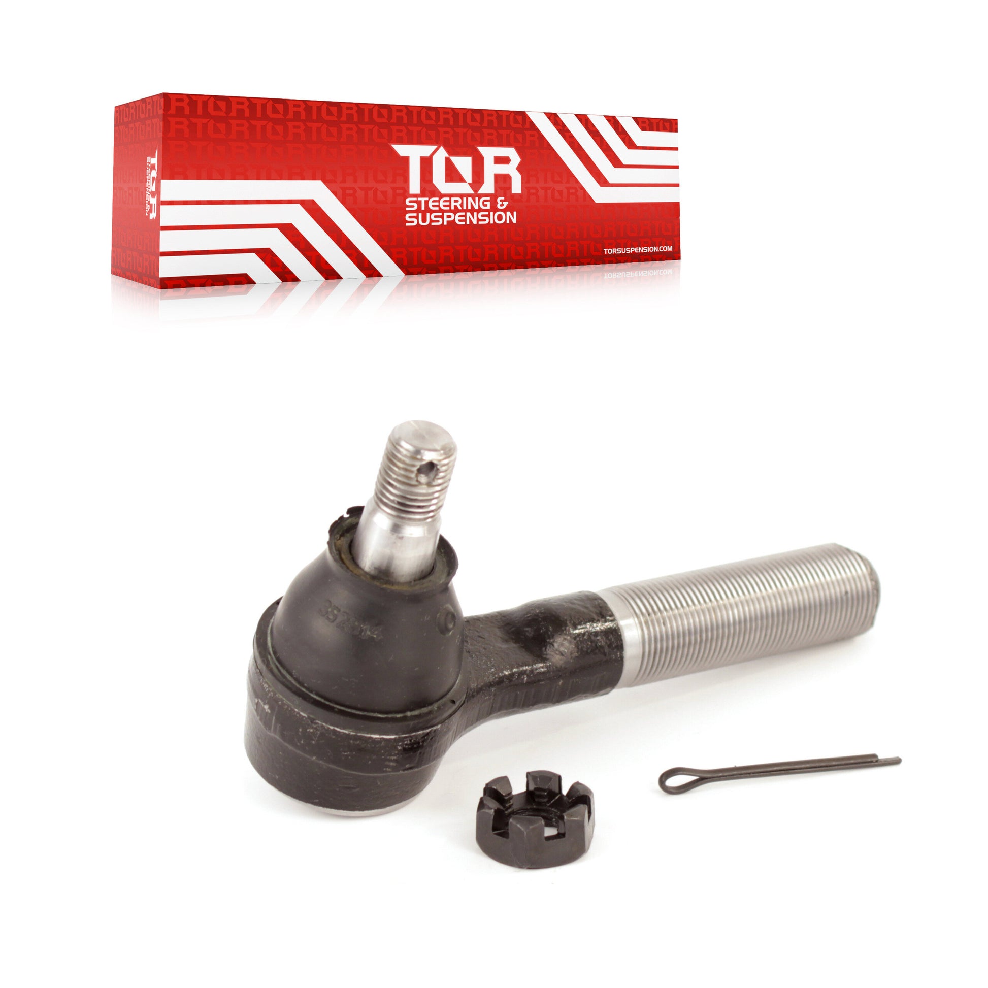 TOR TOR-ES3203L Steering Tie Rod End for 1992-2007 Ford E-150, Ford E-150 Club Wagon, Ford E-250 - Front Left Outer