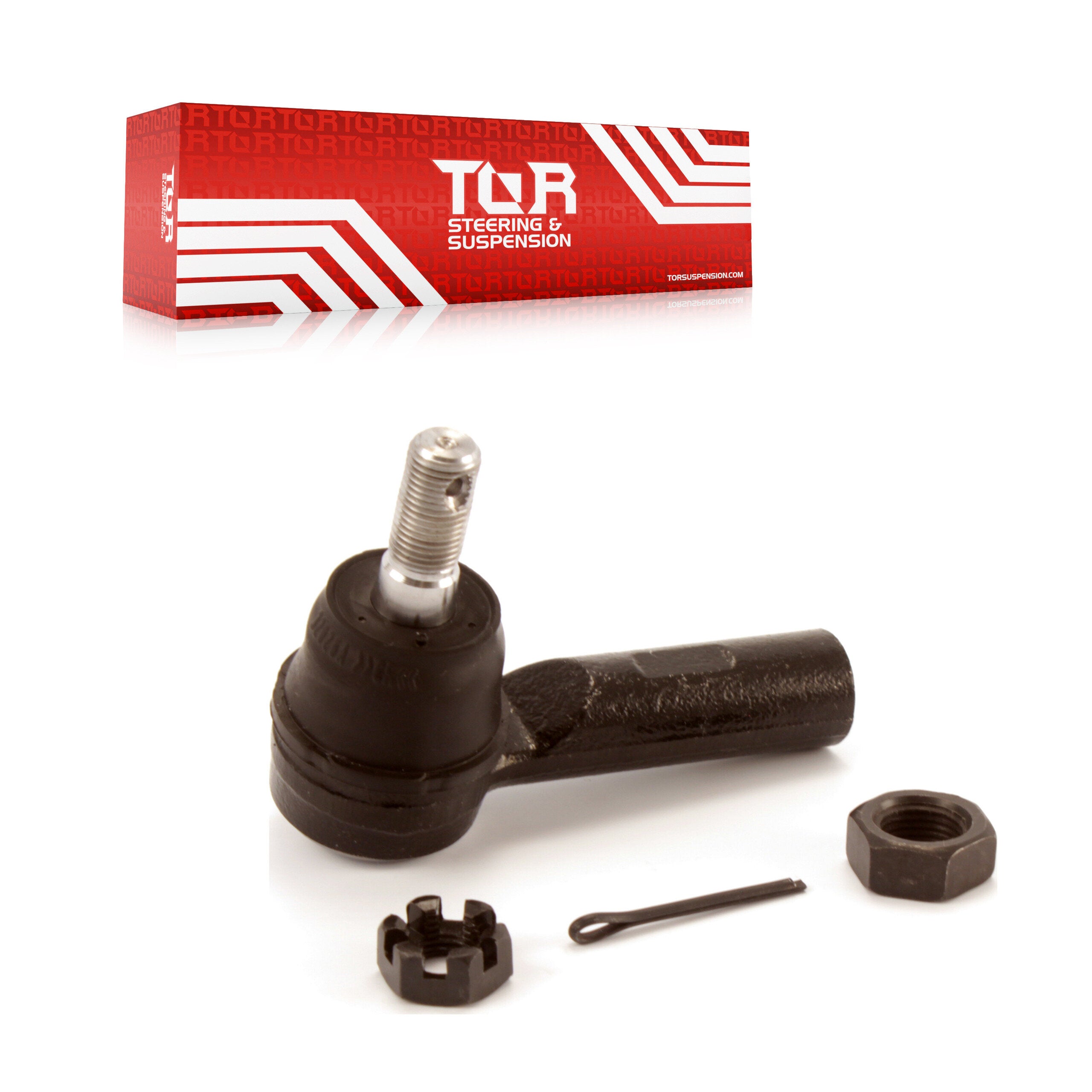 TOR TOR-ES3306 Steering Tie Rod End for 1991-2021 Toyota Yaris, Toyota Prius C, Scion xD - Front Outer