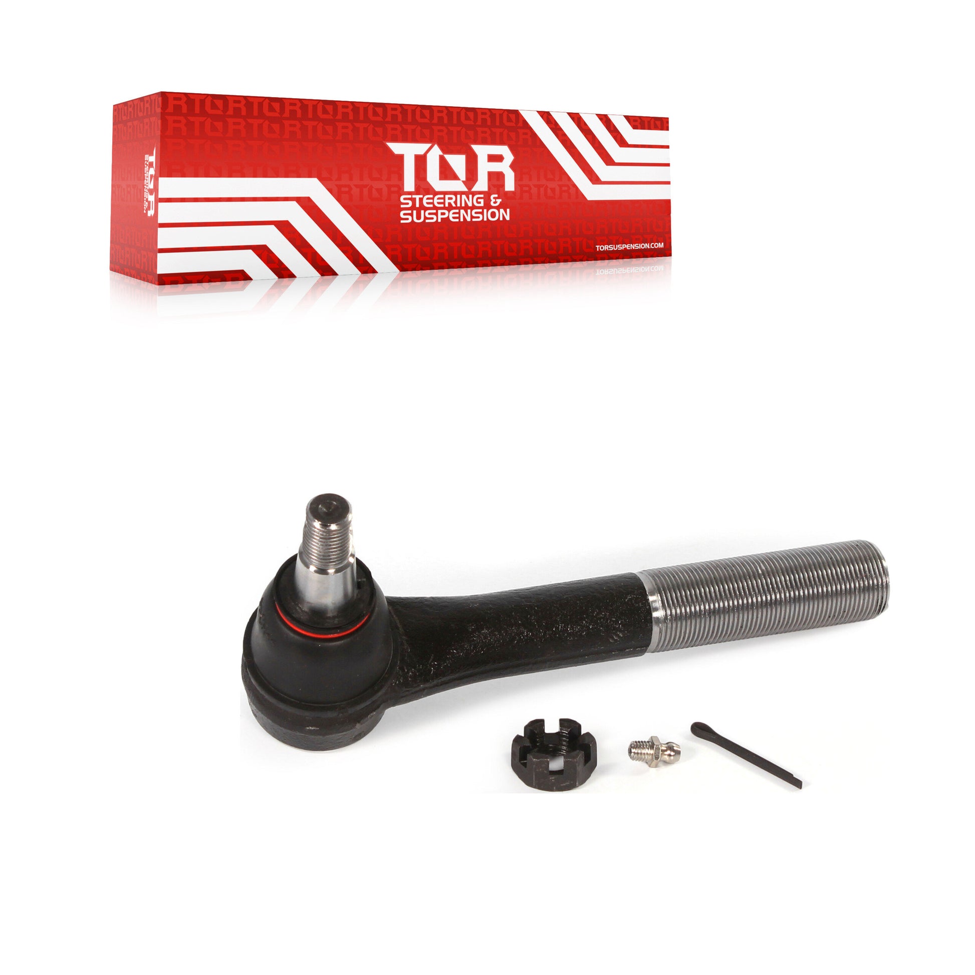 TOR TOR-ES3417T Steering Tie Rod End for 1999-2007 Ford Excursion, Ford F-250 Super Duty, Ford F-350 Super Duty - Front Right Outer