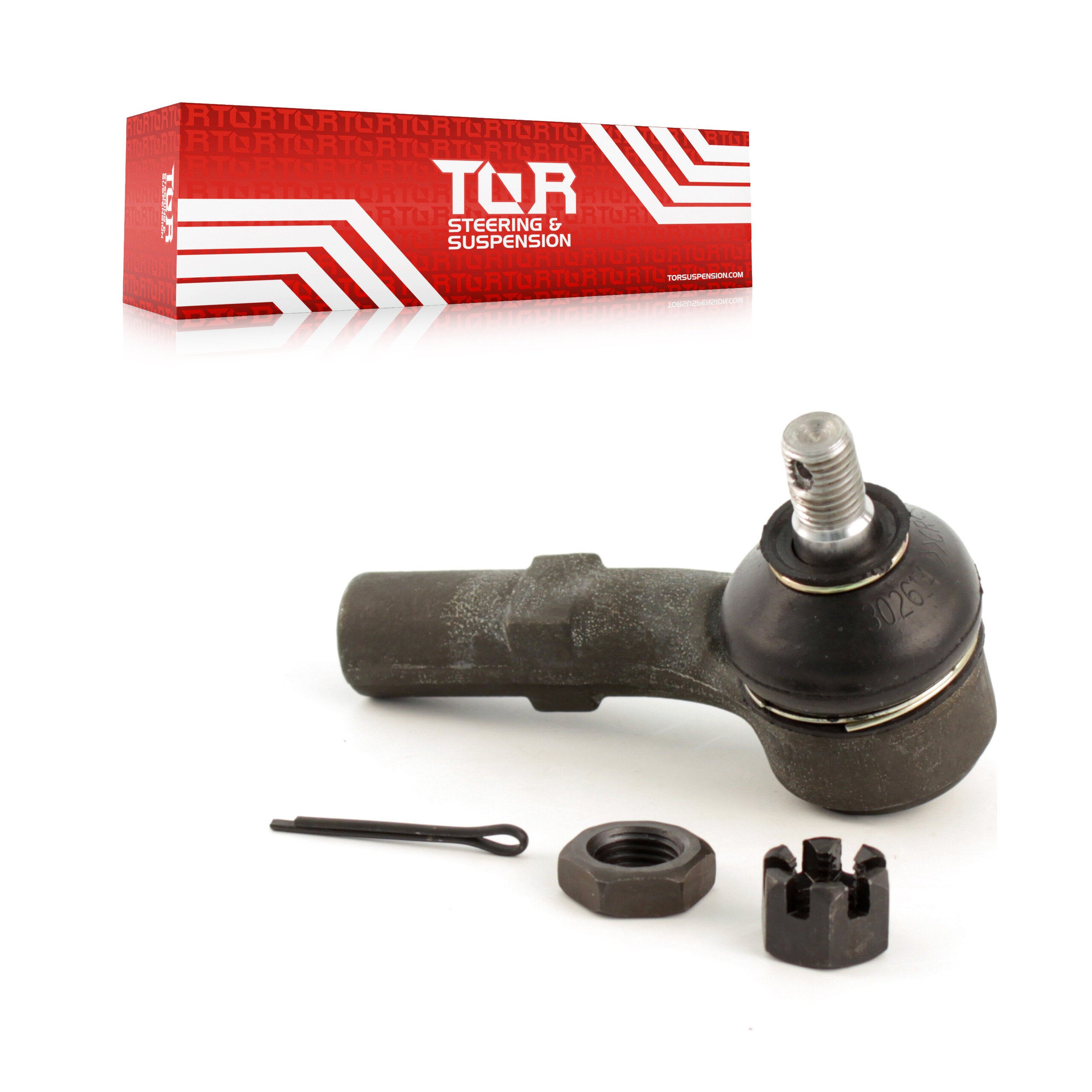 TOR TOR-ES3525 Steering Tie Rod End for 1998-2010 Volkswagen Golf City, Volkswagen Jetta City, Volkswagen Jetta - Front Left Outer