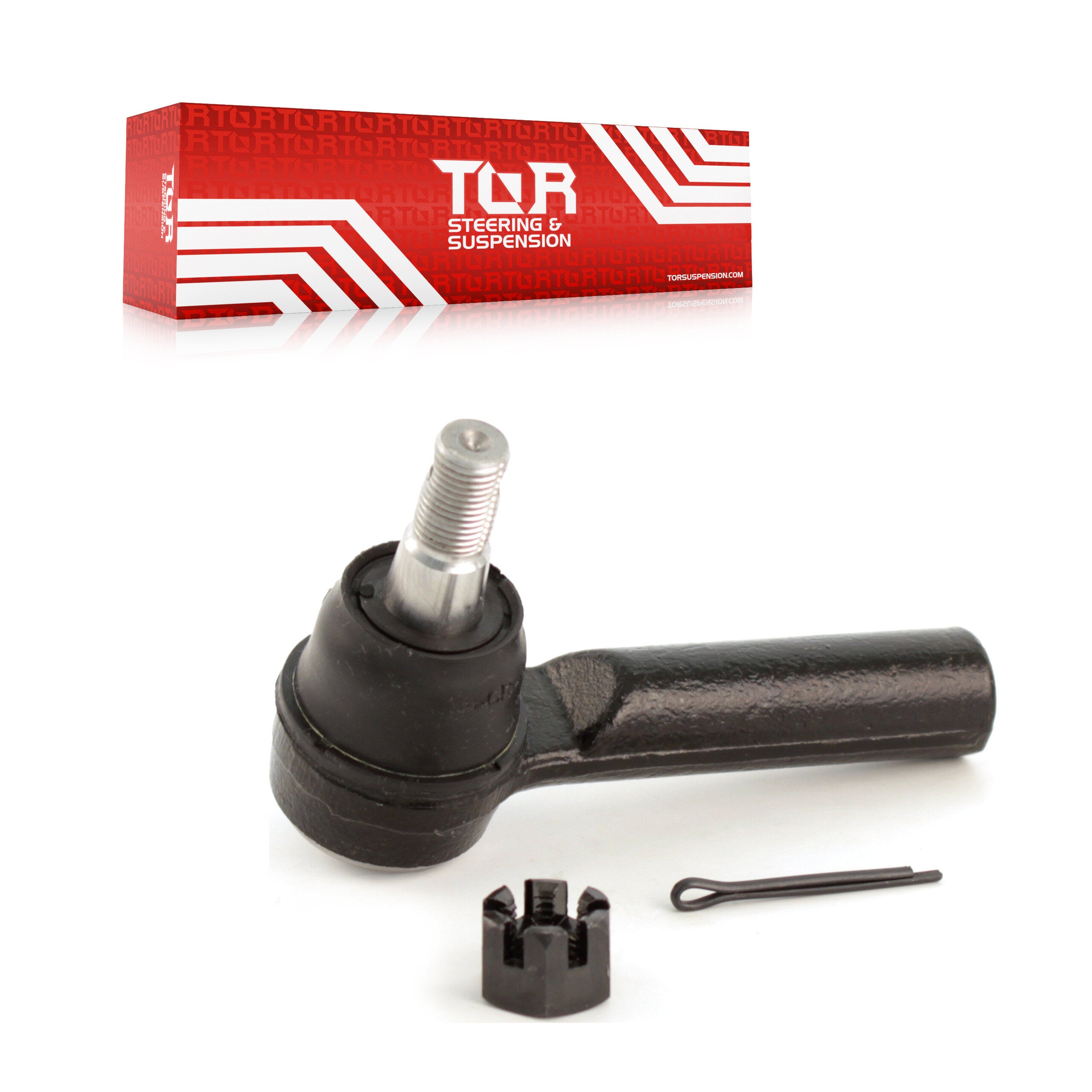 TOR TOR-ES3631 Steering Tie Rod End for 2001-2009 Ford Escape, Mazda Tribute, Mercury Mariner - Front Outer