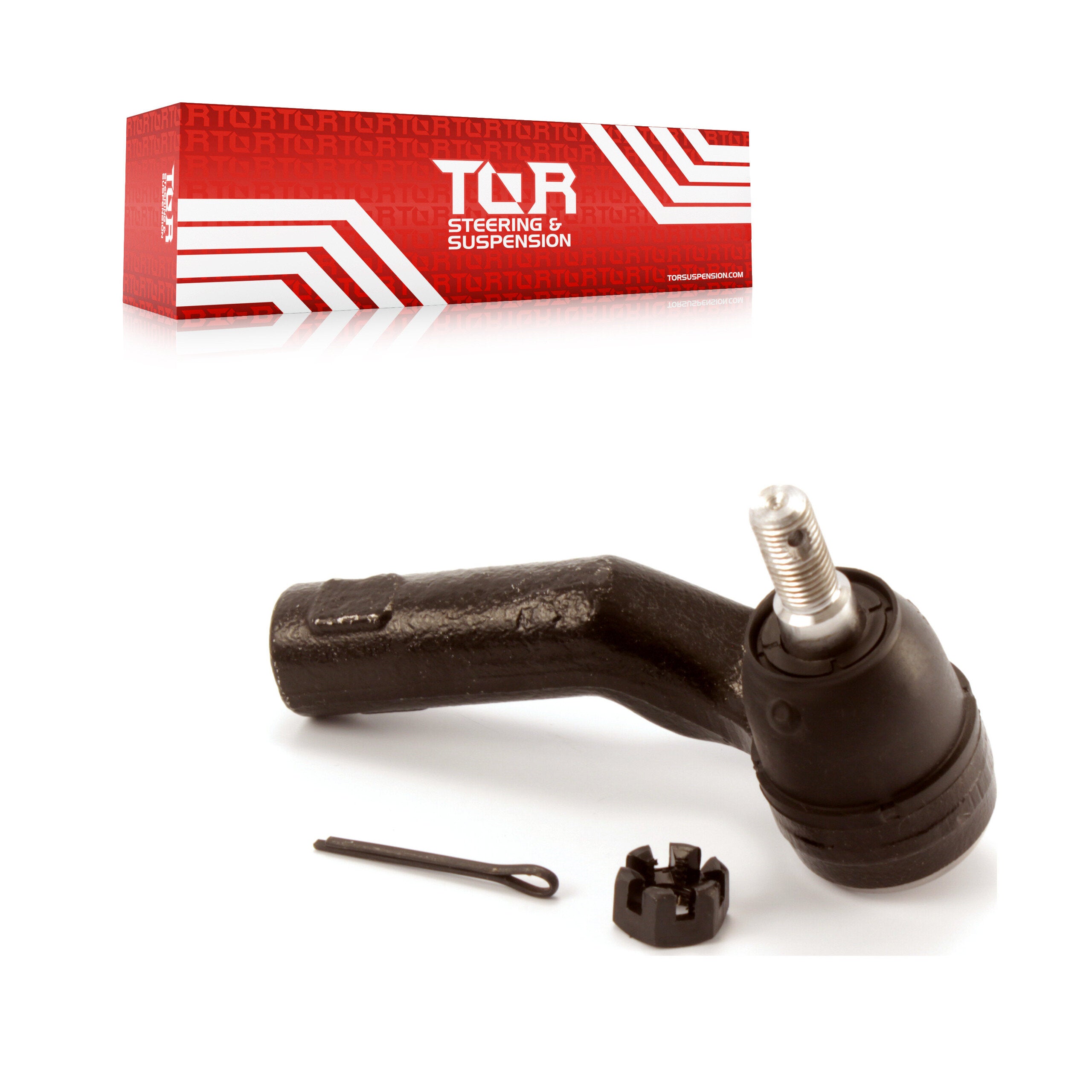 TOR TOR-ES800025 Steering Tie Rod End for 2004-2017 Mazda 5, Mazda 3 Sport, Mazda 3 - Front Right Outer