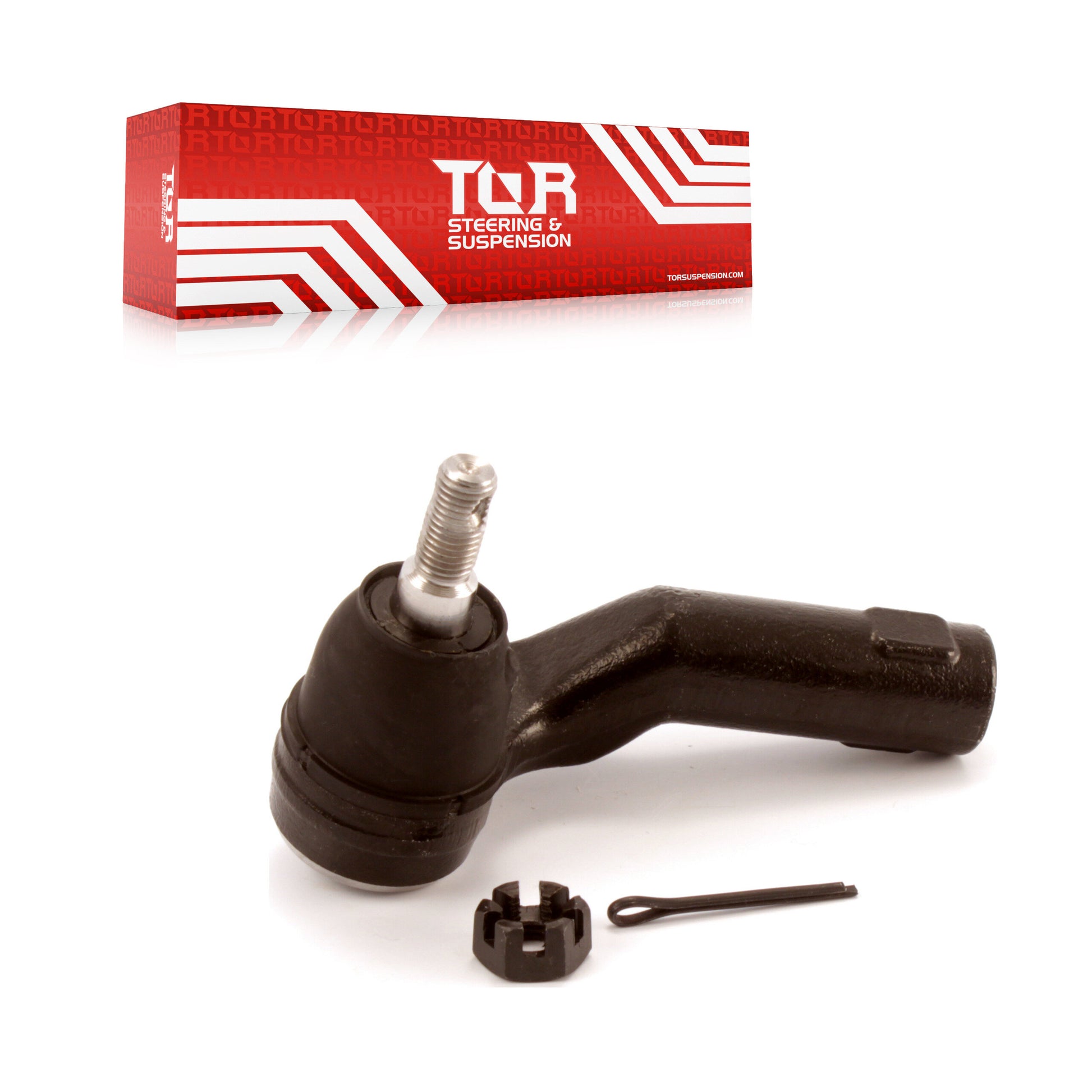 TOR TOR-ES800026 Steering Tie Rod End for 2004-2017 Mazda 5, Mazda 3 Sport, Mazda 3 - Front Left Outer