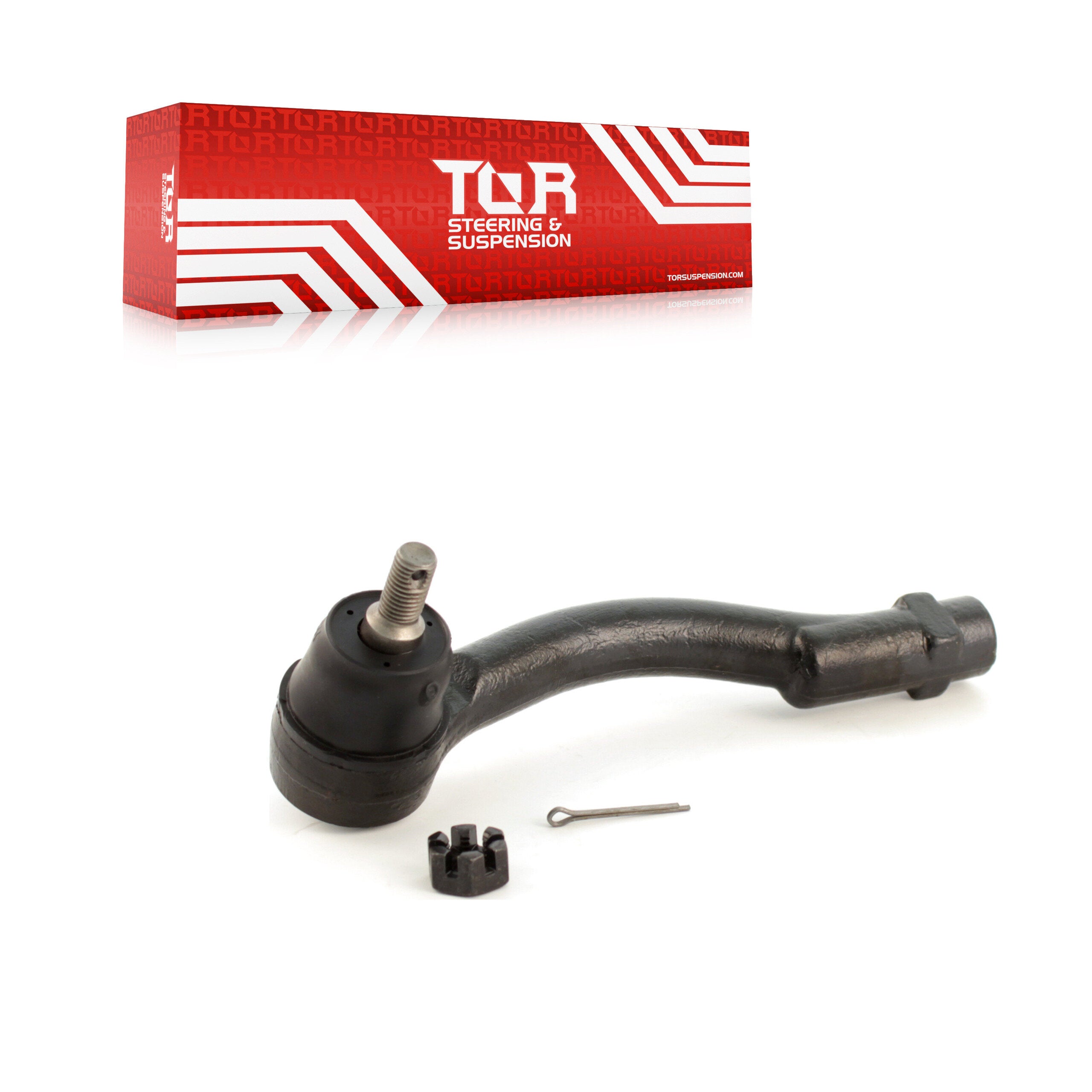 TOR TOR-ES800036 Steering Tie Rod End for 2005-2010 Hyundai Tucson, Kia Sportage - Front Right Outer