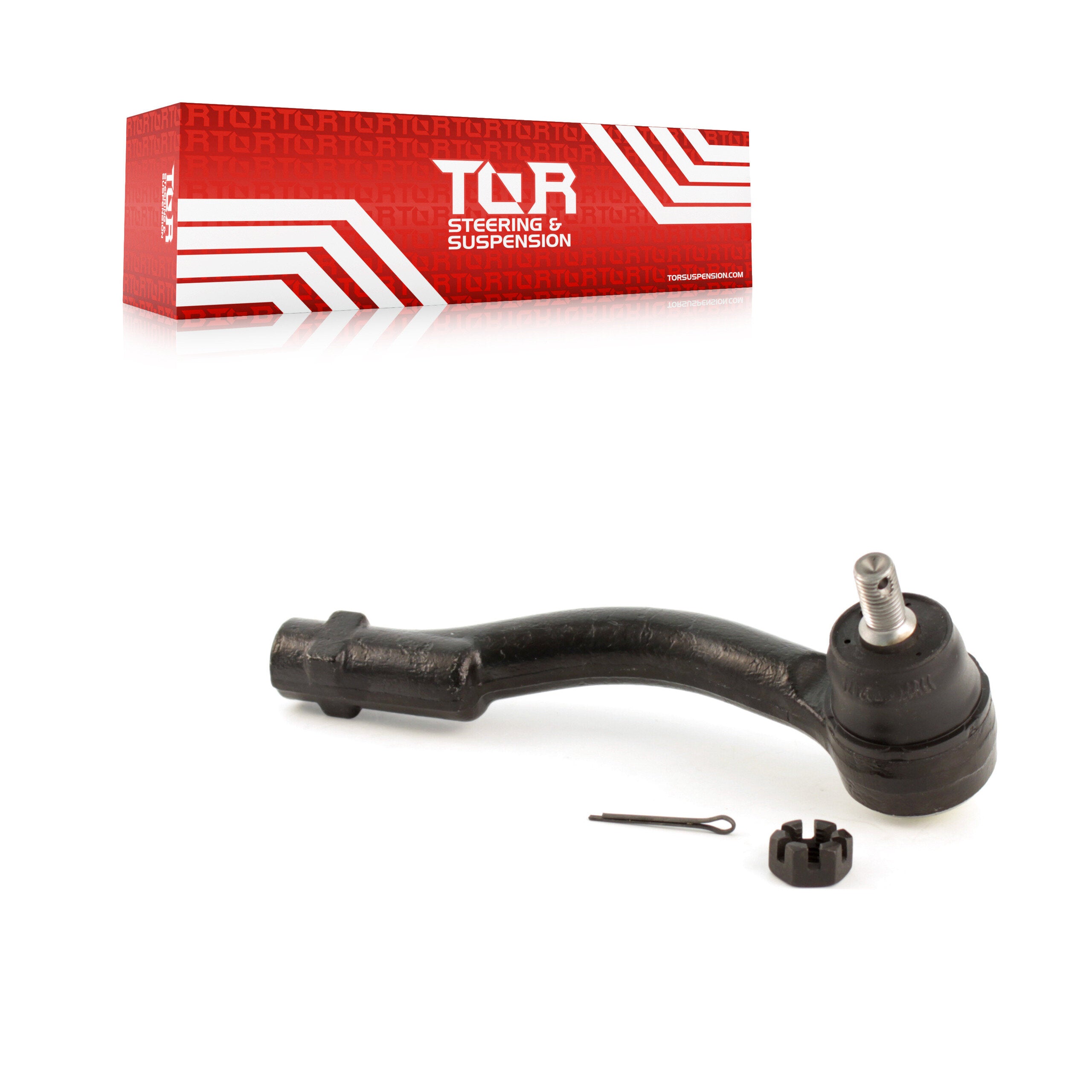TOR TOR-ES800056 Steering Tie Rod End for 2005-2010 Hyundai Tucson, Kia Sportage - Front Left Outer