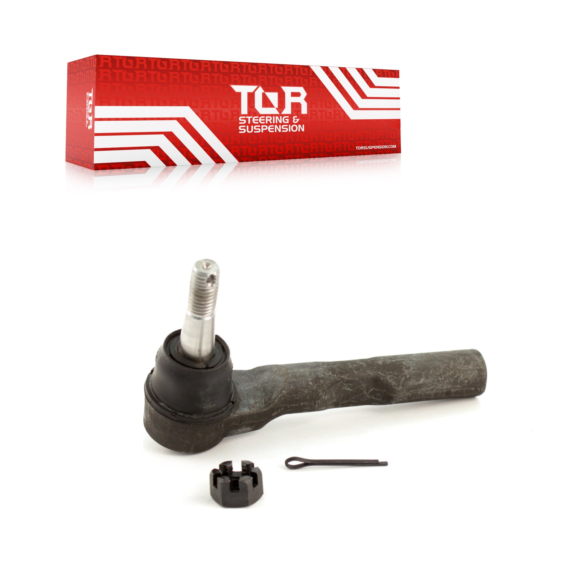 TOR TOR-ES800086 Steering Tie Rod End for 2004-2012 Saturn Aura, Pontiac G6, Chevrolet Malibu - Front Outer