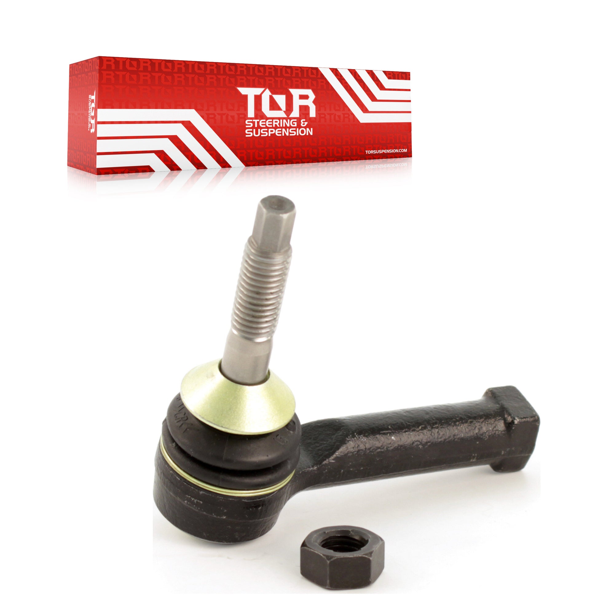 TOR TOR-ES800222 Steering Tie Rod End for 2005-2020 Ford Police Responder Hybrid, Ford SSV Plug-In Hybrid, Lincoln MKT - Front Outer