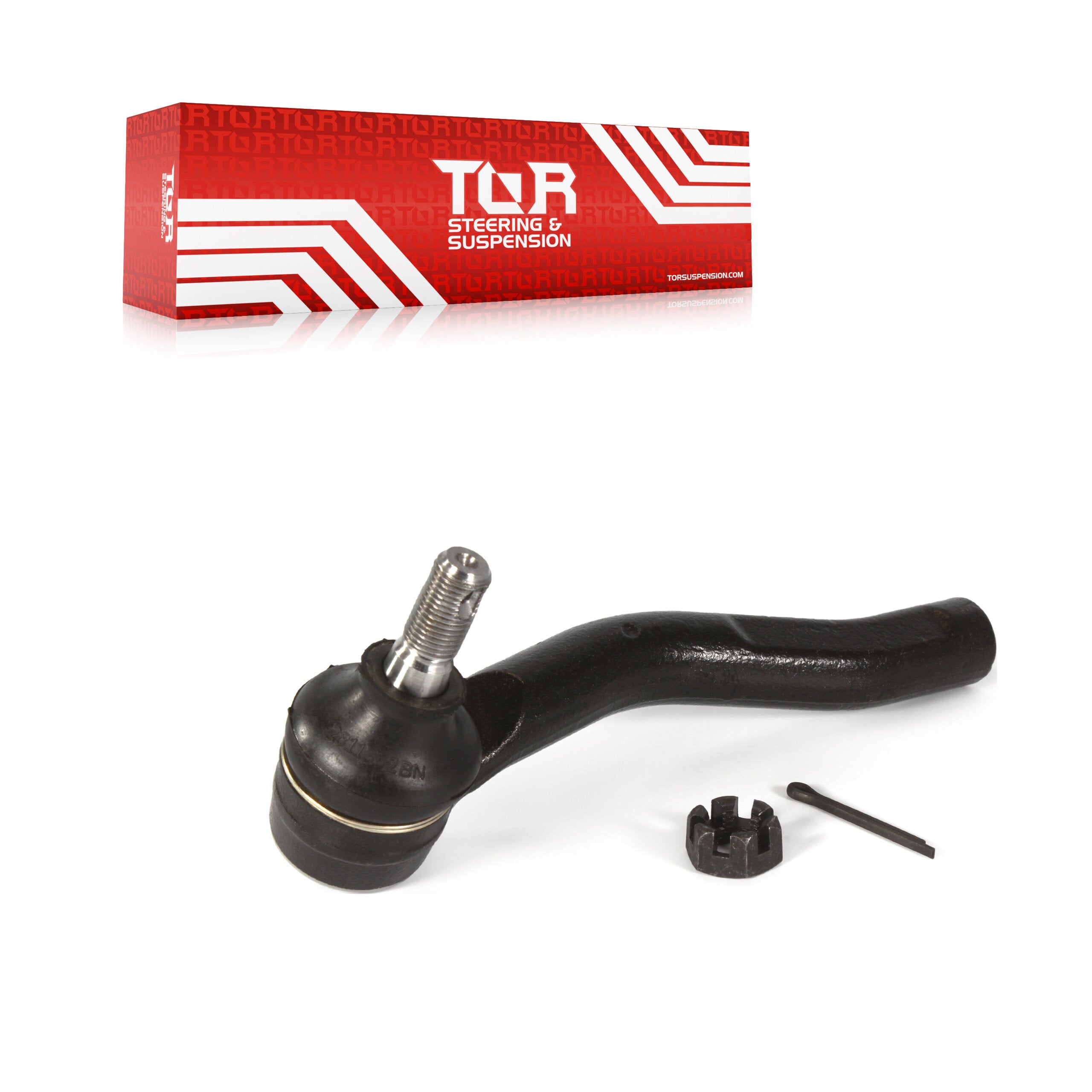 TOR TOR-ES800311 Steering Tie Rod End for 2006-2021 Toyota Yaris, Toyota Prius C - Front Left Outer
