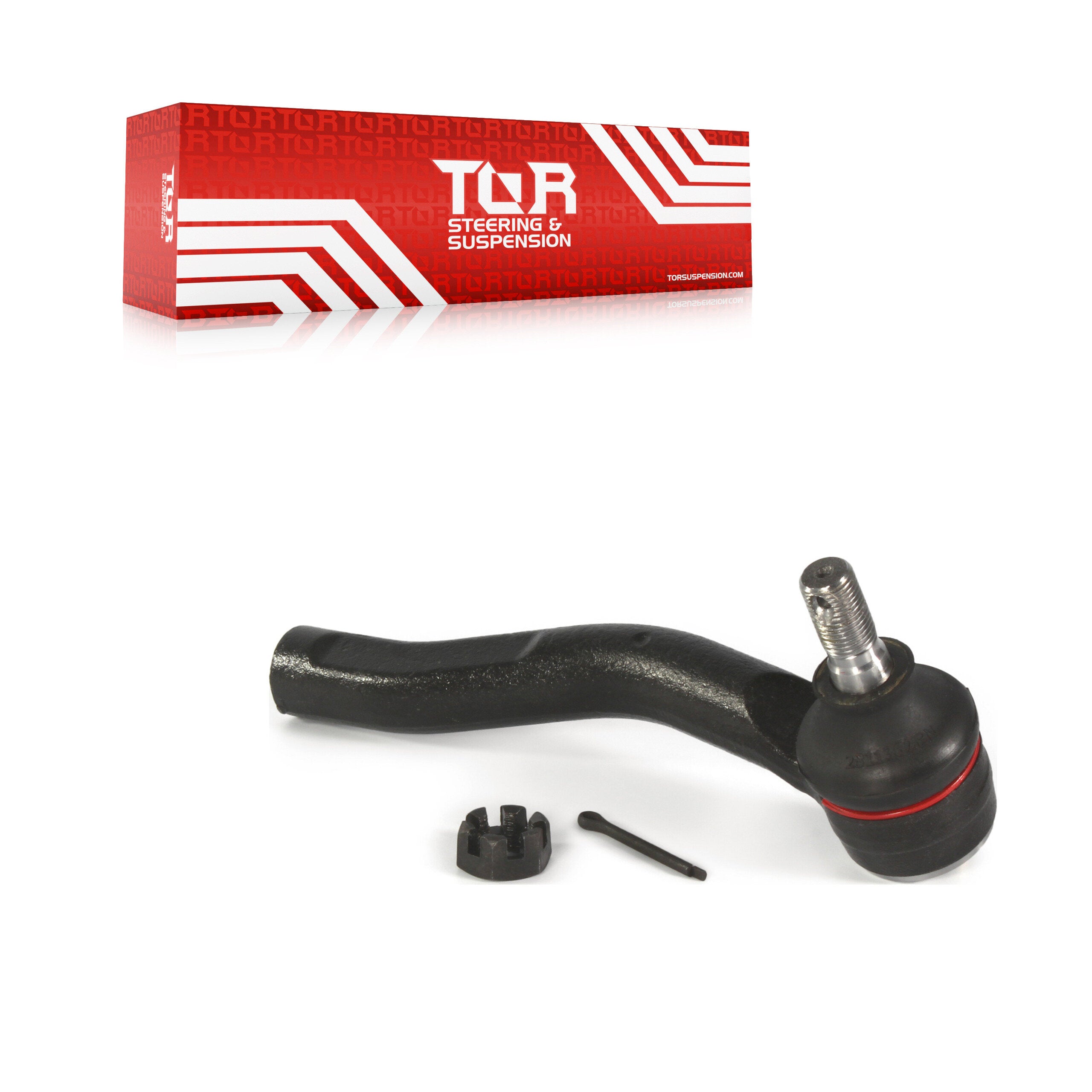 TOR TOR-ES800312 Steering Tie Rod End for 2006-2021 Toyota Yaris, Toyota Prius C - Front Right Outer