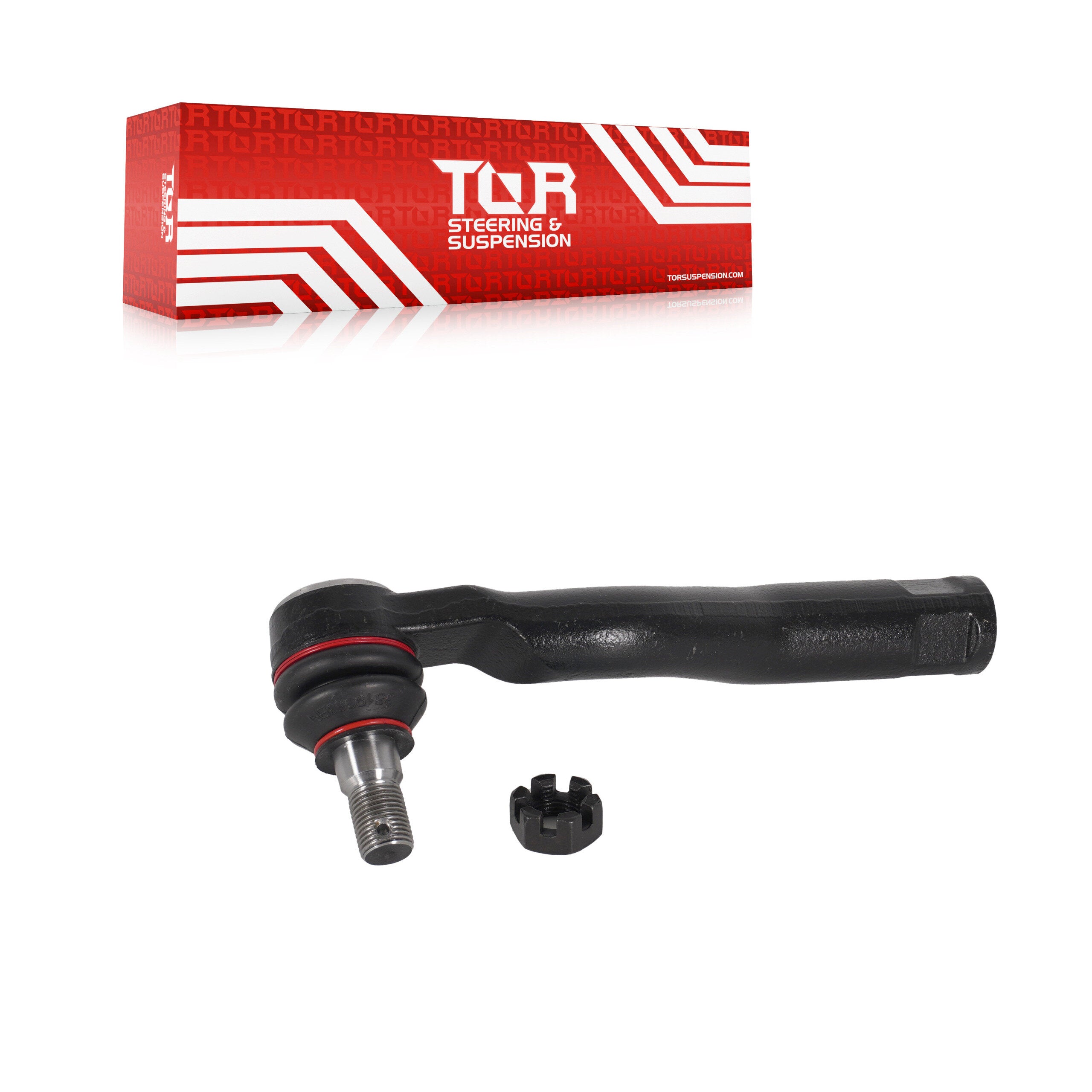 TOR TOR-ES800326 Steering Tie Rod End for 2007-2022 Toyota Sequoia, Toyota Tundra - Front Right Outer