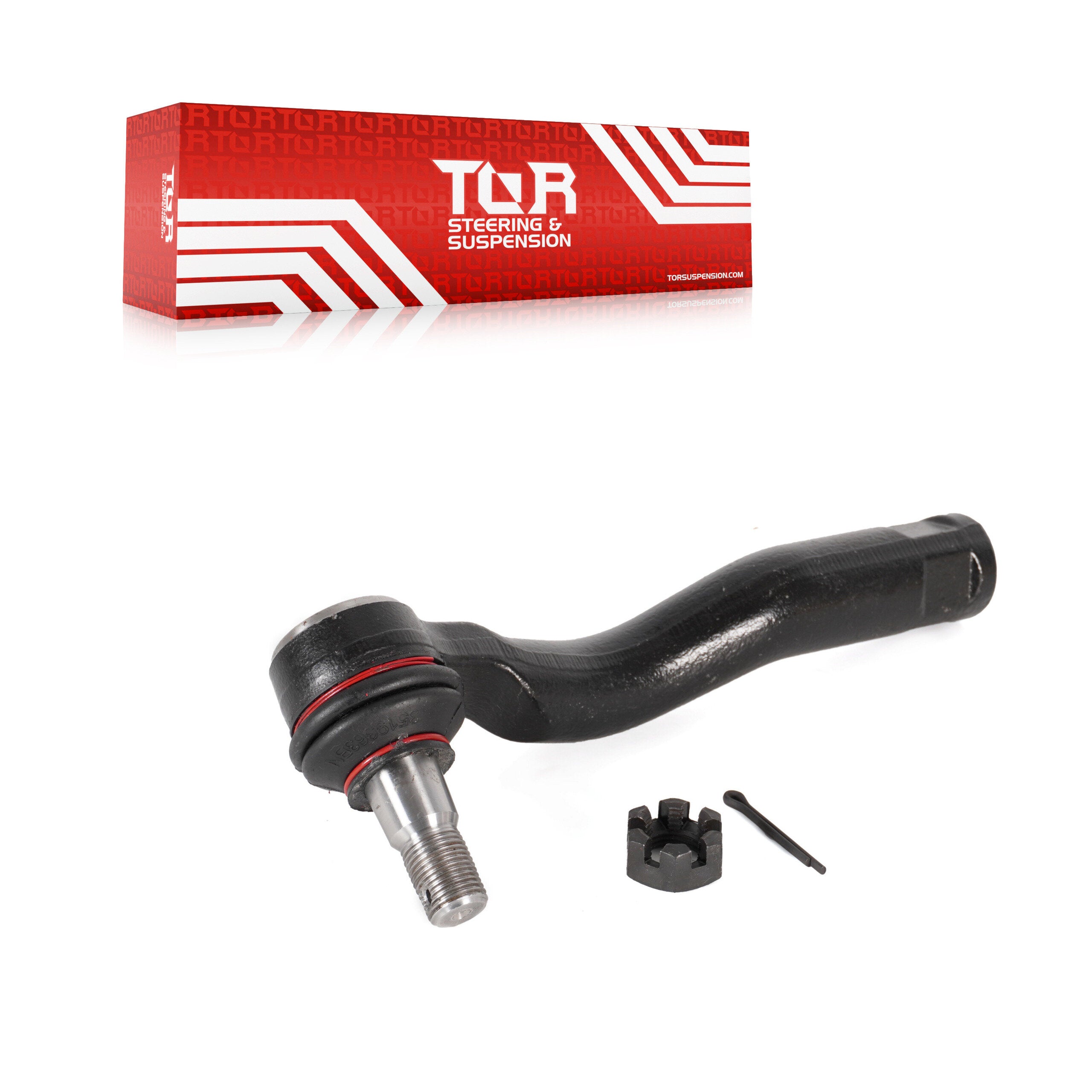 TOR TOR-ES800327 Steering Tie Rod End for 2007-2022 Toyota Sequoia, Toyota Tundra - Front Left Outer