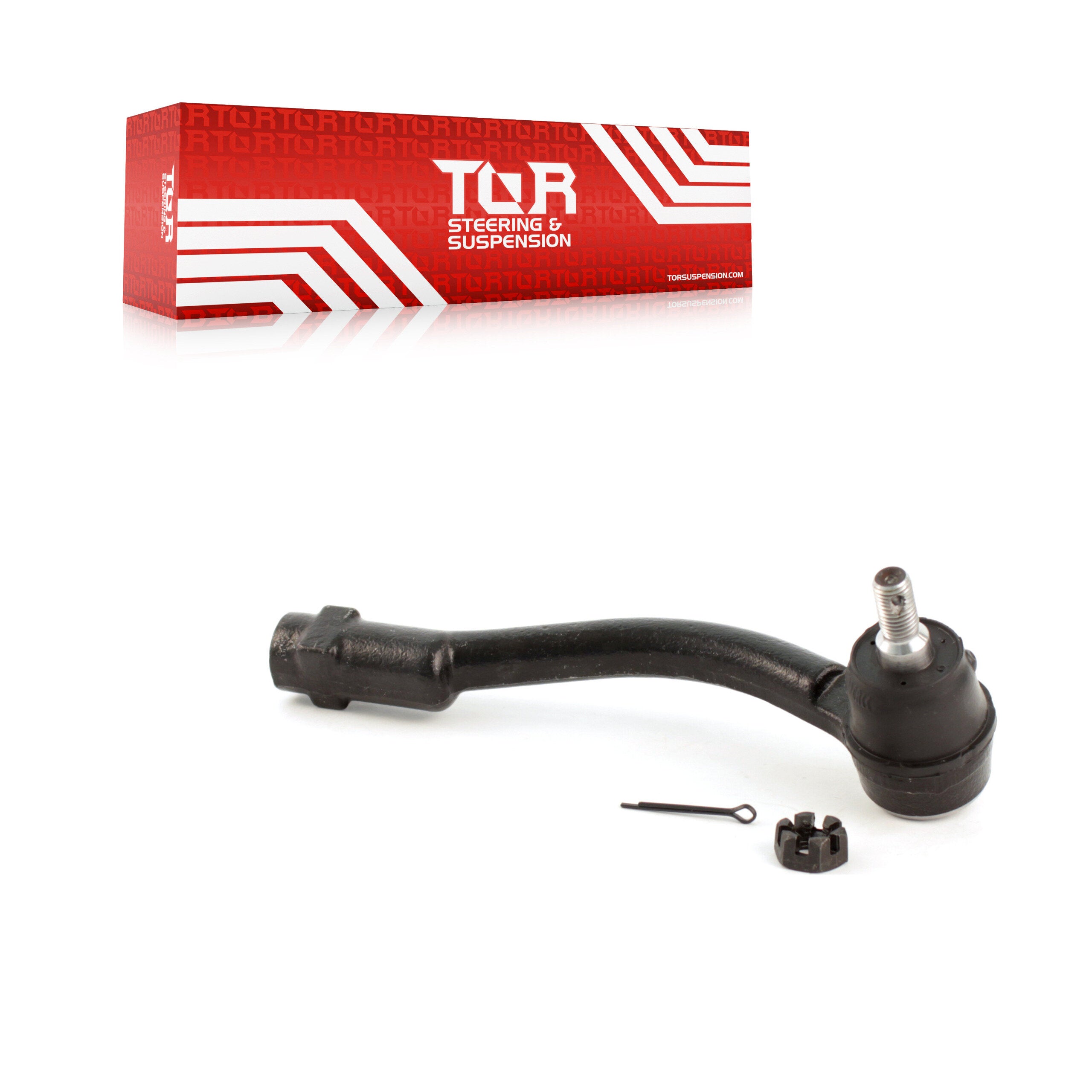 TOR TOR-ES800349 Steering Tie Rod End for 2006-2011 Kia Rio, Kia Rio5 - Front Right Outer
