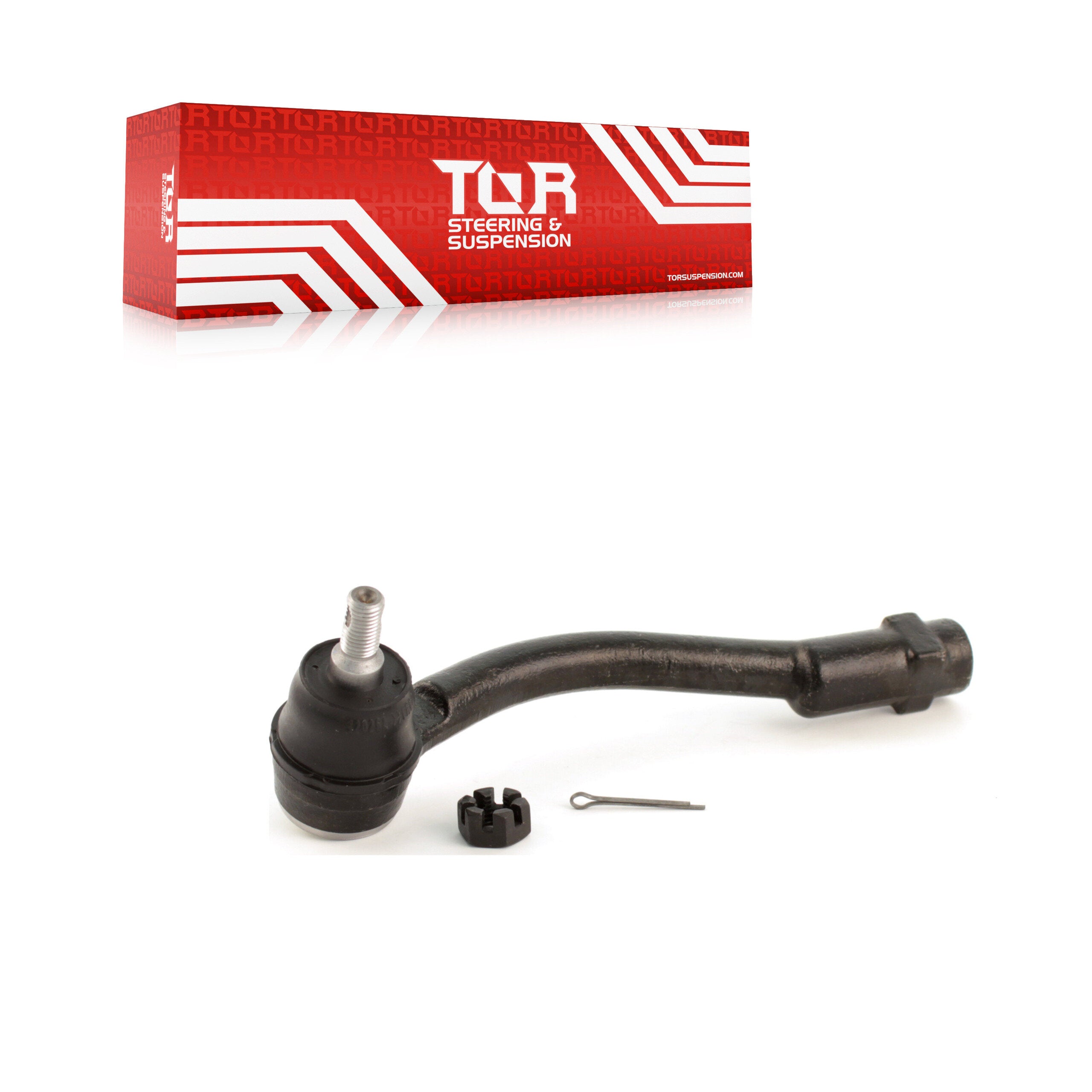 TOR TOR-ES800350 Steering Tie Rod End for 2006-2011 Kia Rio, Kia Rio5 - Front Left Outer